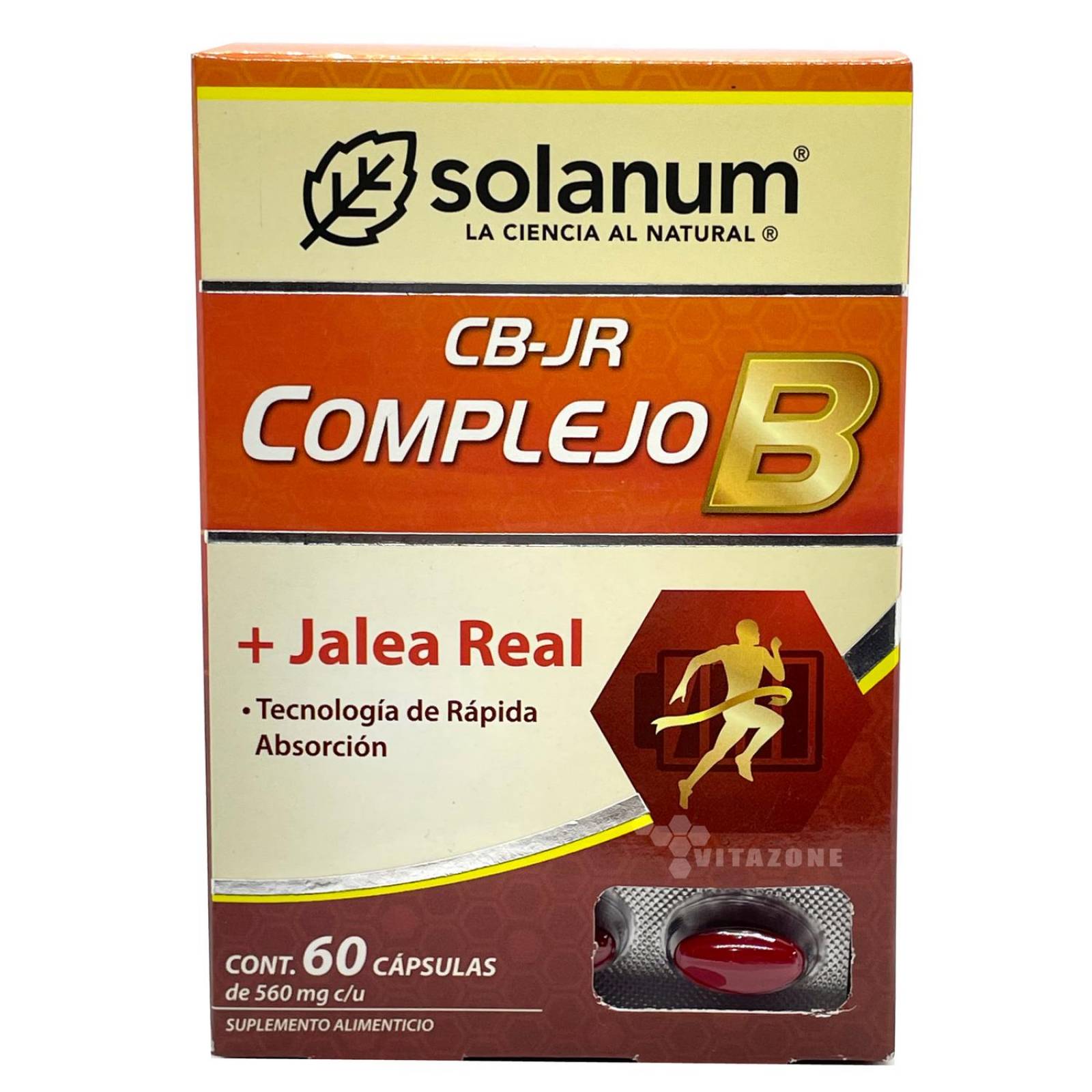 Complejo B y Jalea Real 60 cápsulas Solanum 