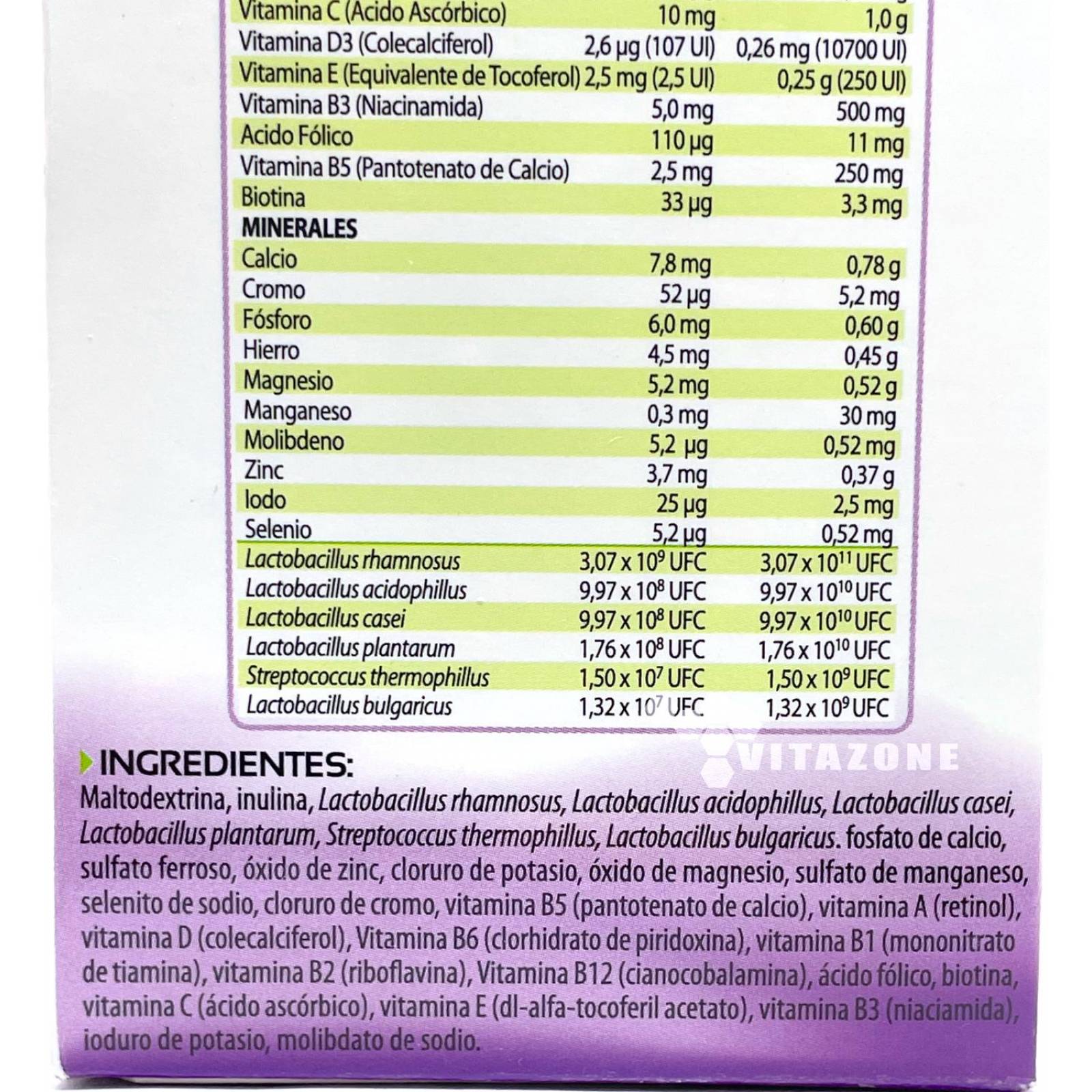 Probióticos ProBiseis 60 cápsulas Solanum
