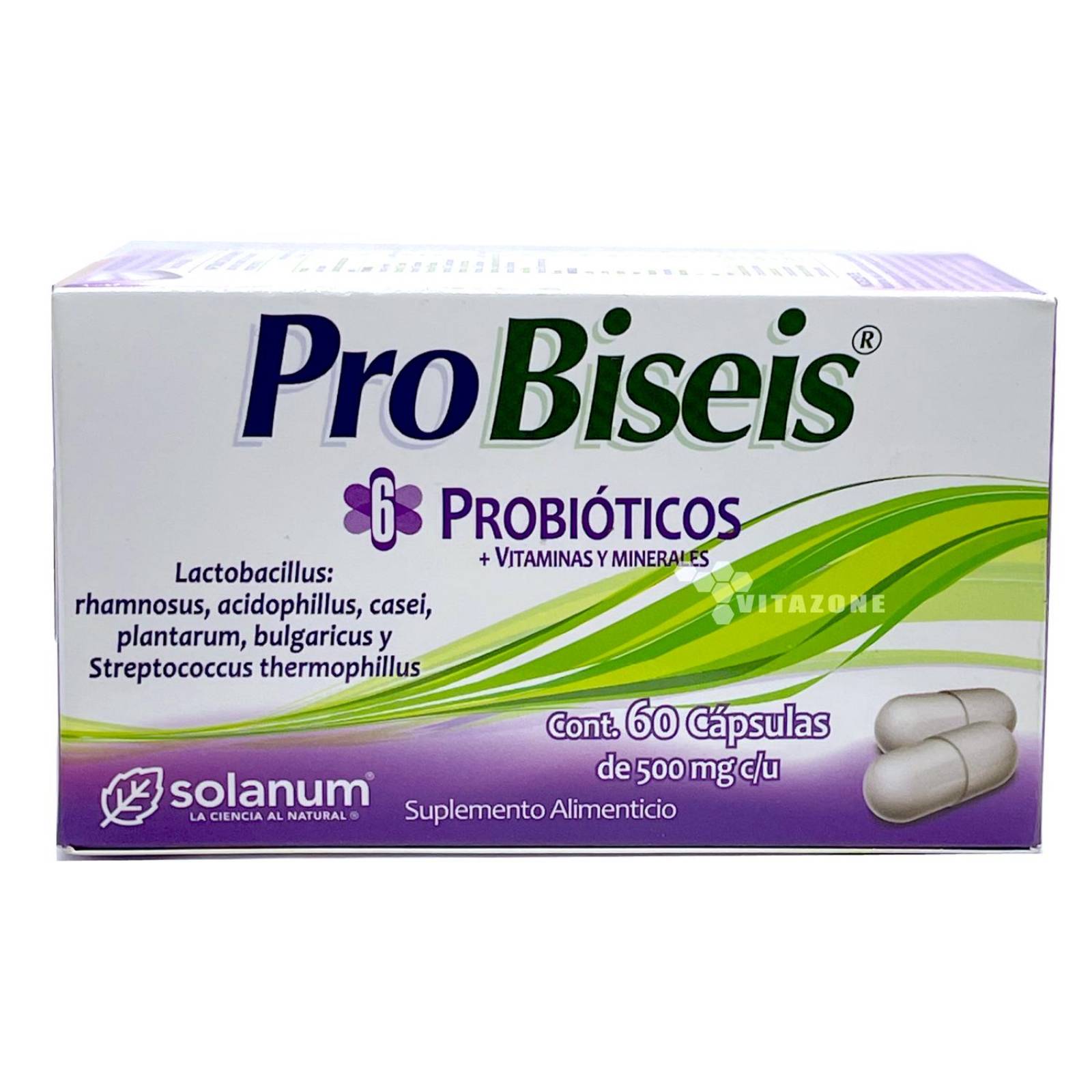 Probióticos ProBiseis 60 cápsulas Solanum
