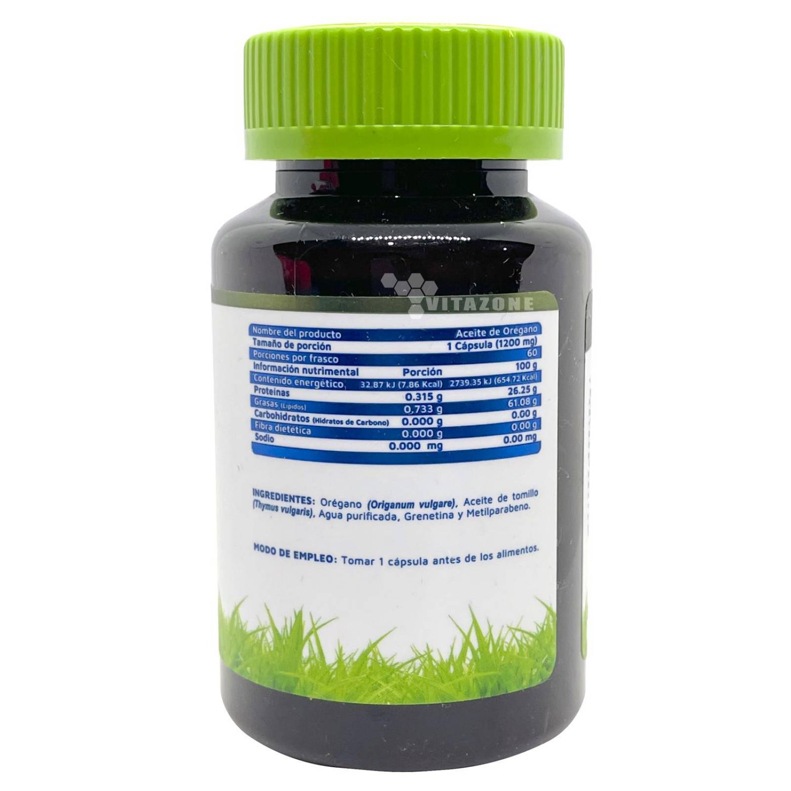 Aceite de Orégano 60 cápsulas Vidanat 
