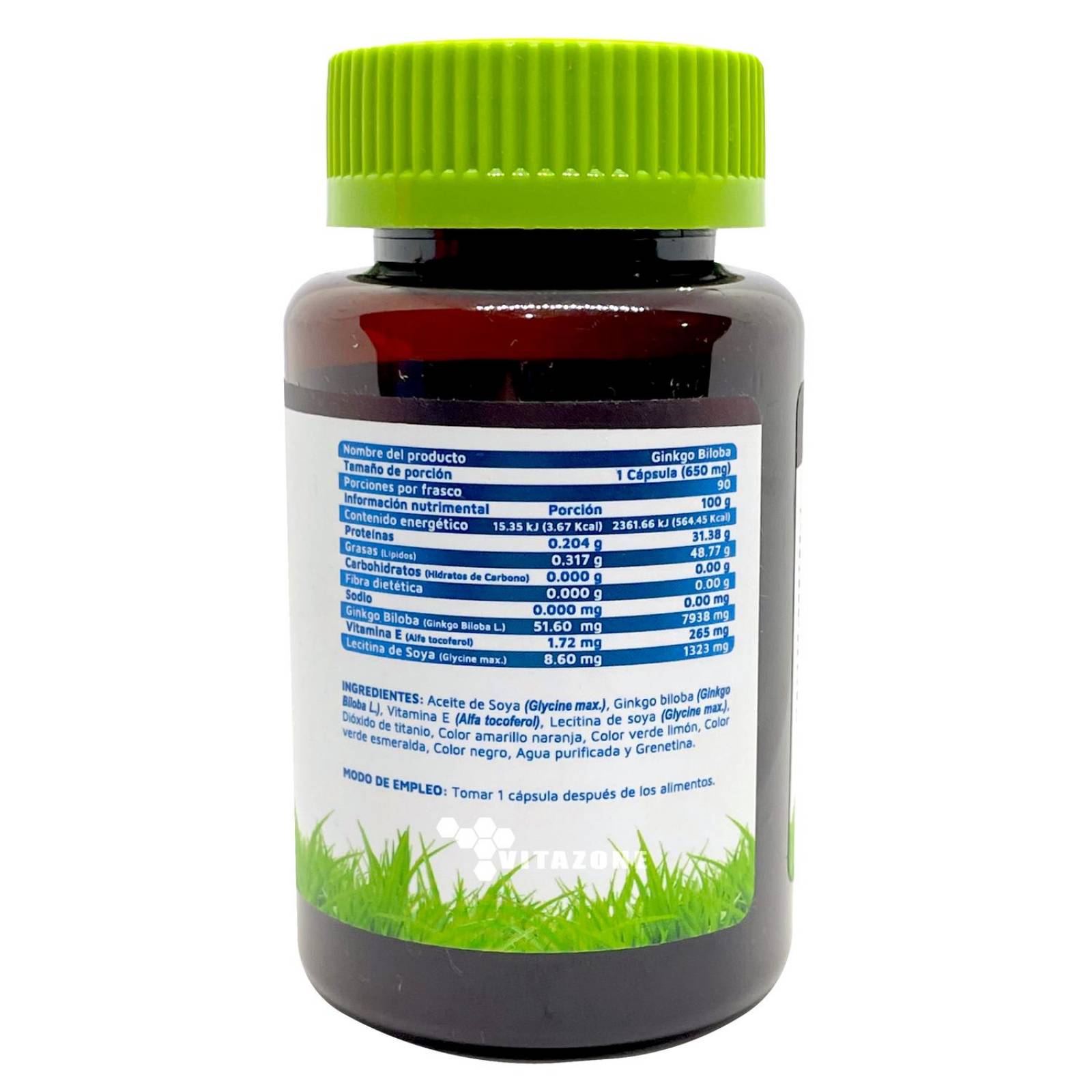 Ginkgo Biloba 90 cápsulas Vidanat 