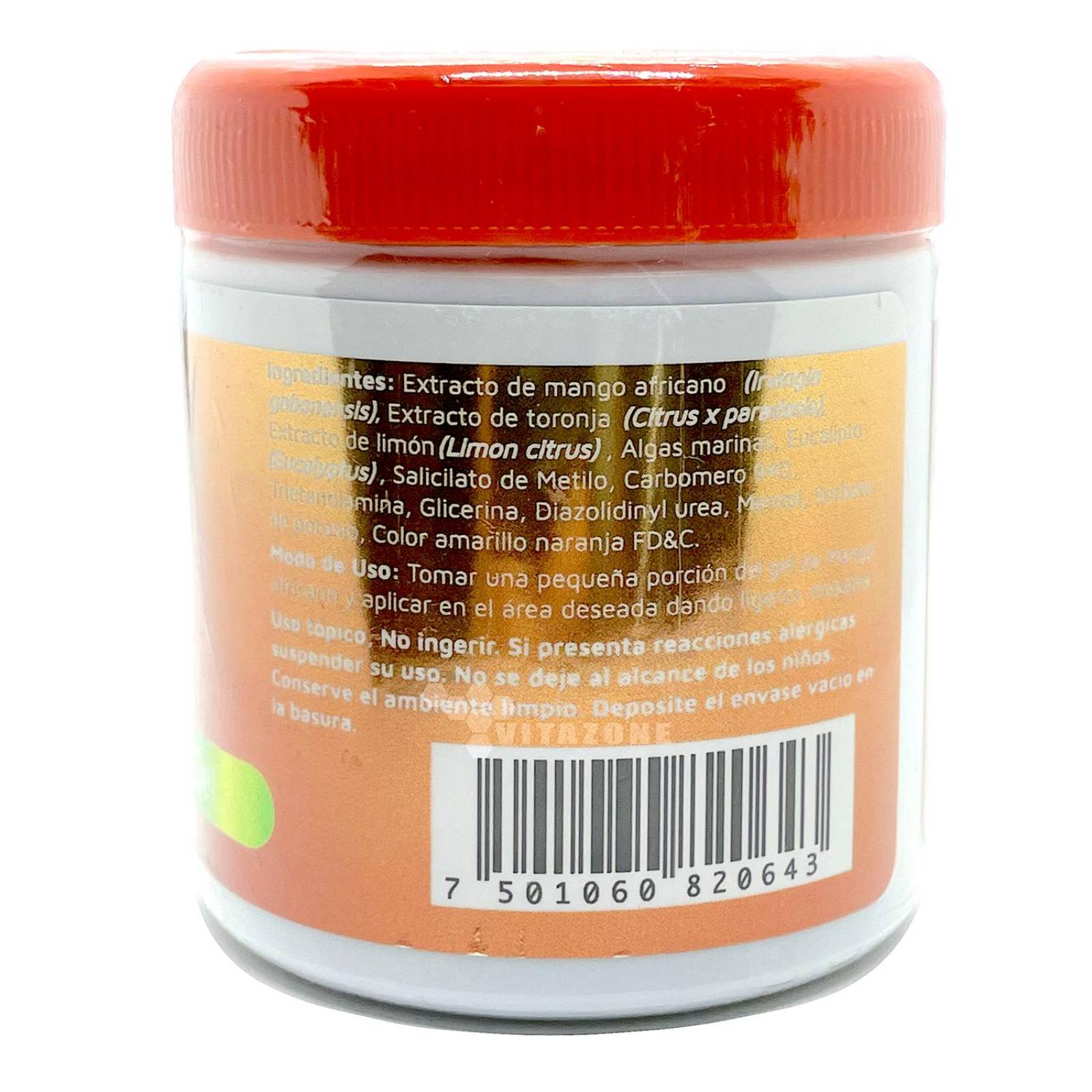 Mango Africano Gel 125 g Vidanat 
