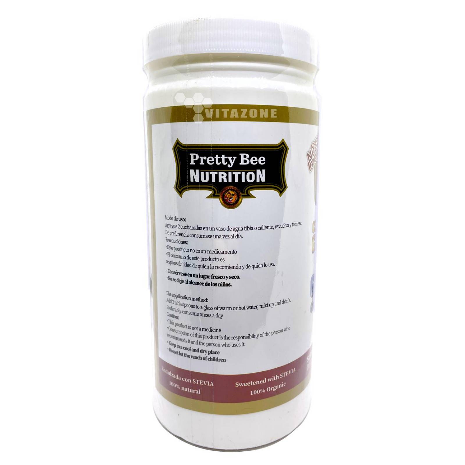 Grenetina Hidrolizada con Glucosamina y Omega 3,6 y 9 500 Grs Pretty Bee.