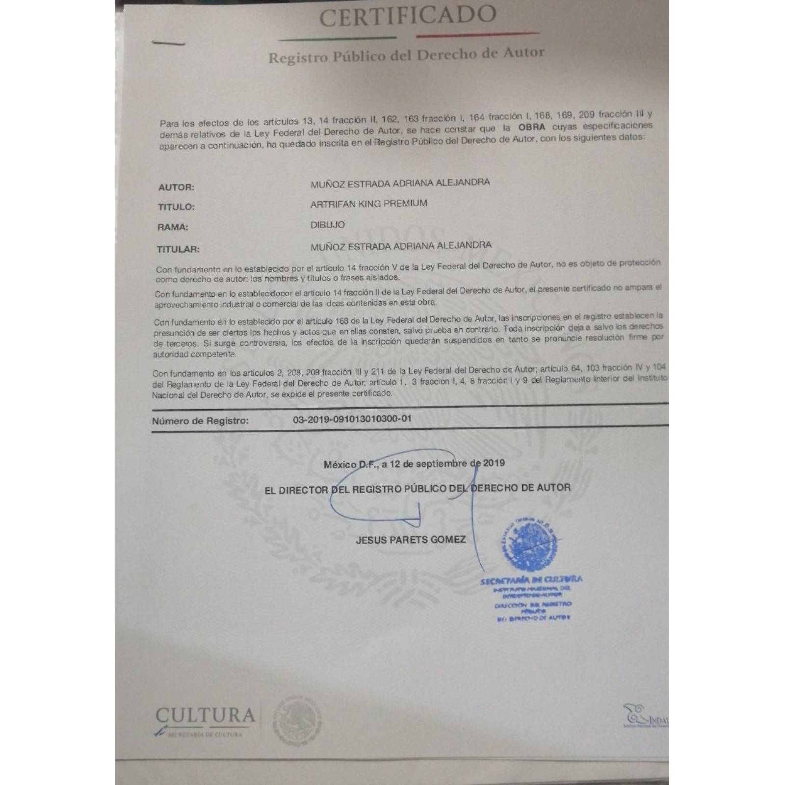 Artrifan King 30 tabletas ORIGINAL Glucosamina Curcuma (3pzs)