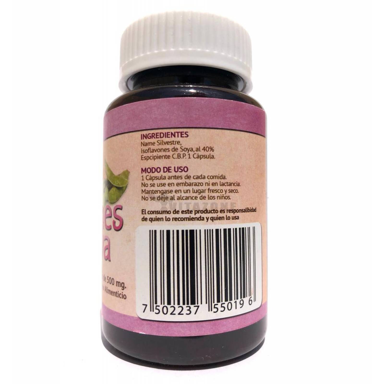 Isoflavonas De Soya 100 Caps De 500 Mg Green House (Anti Menopausia)