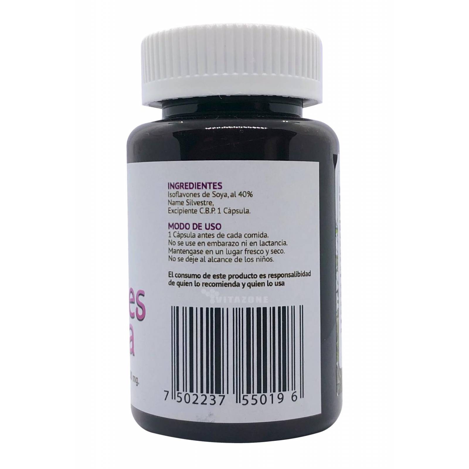Isoflavonas De Soya 100 Caps De 500 Mg Green House (Anti Menopausia)