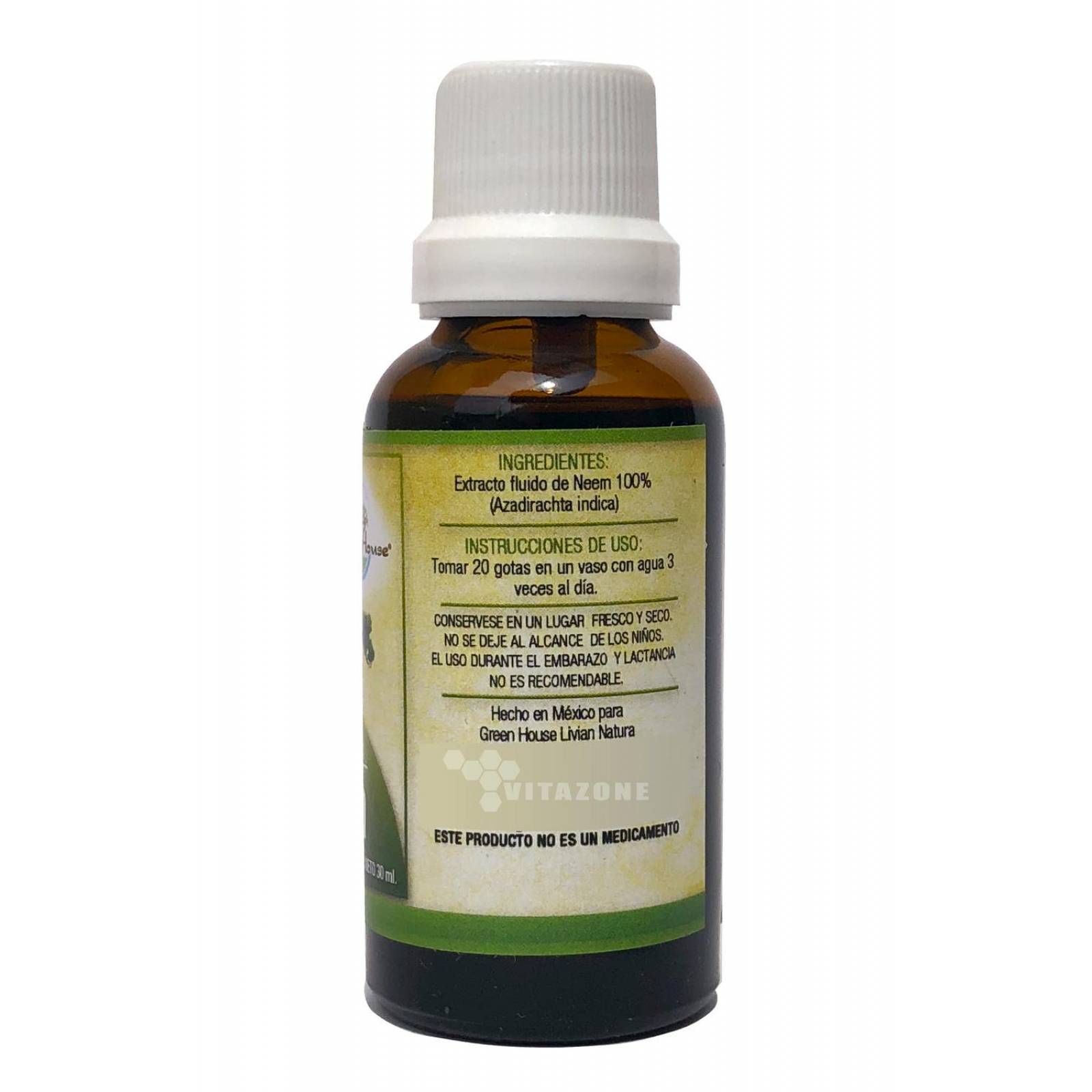 Neem Extracto Fluido 30 ml Green House 