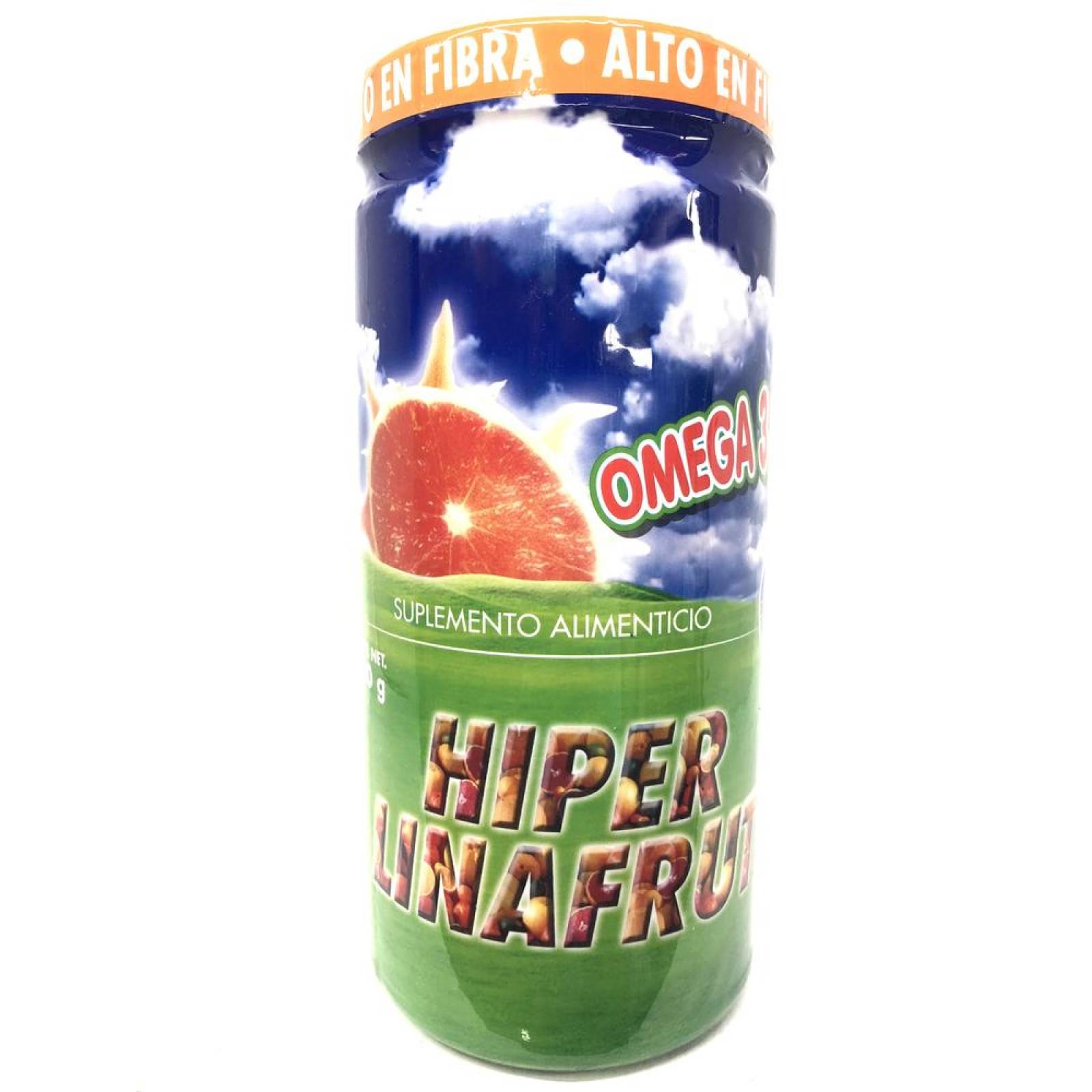 Fibra Hiperlinafrut Sabor Toronja 500 Grs (Linaza Canadiense). 