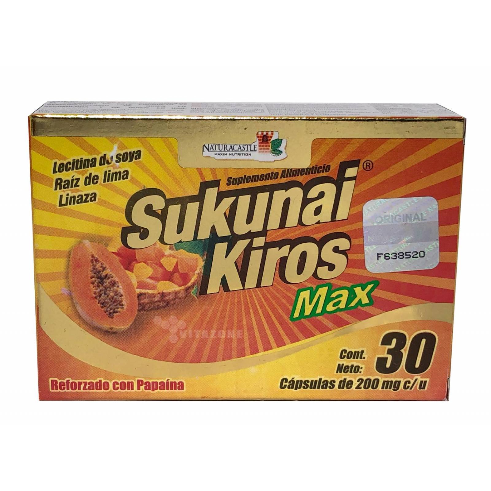 Sukunai Kiros Max 30 cáps y Gel Sukunai 250 gr Naturacastle 