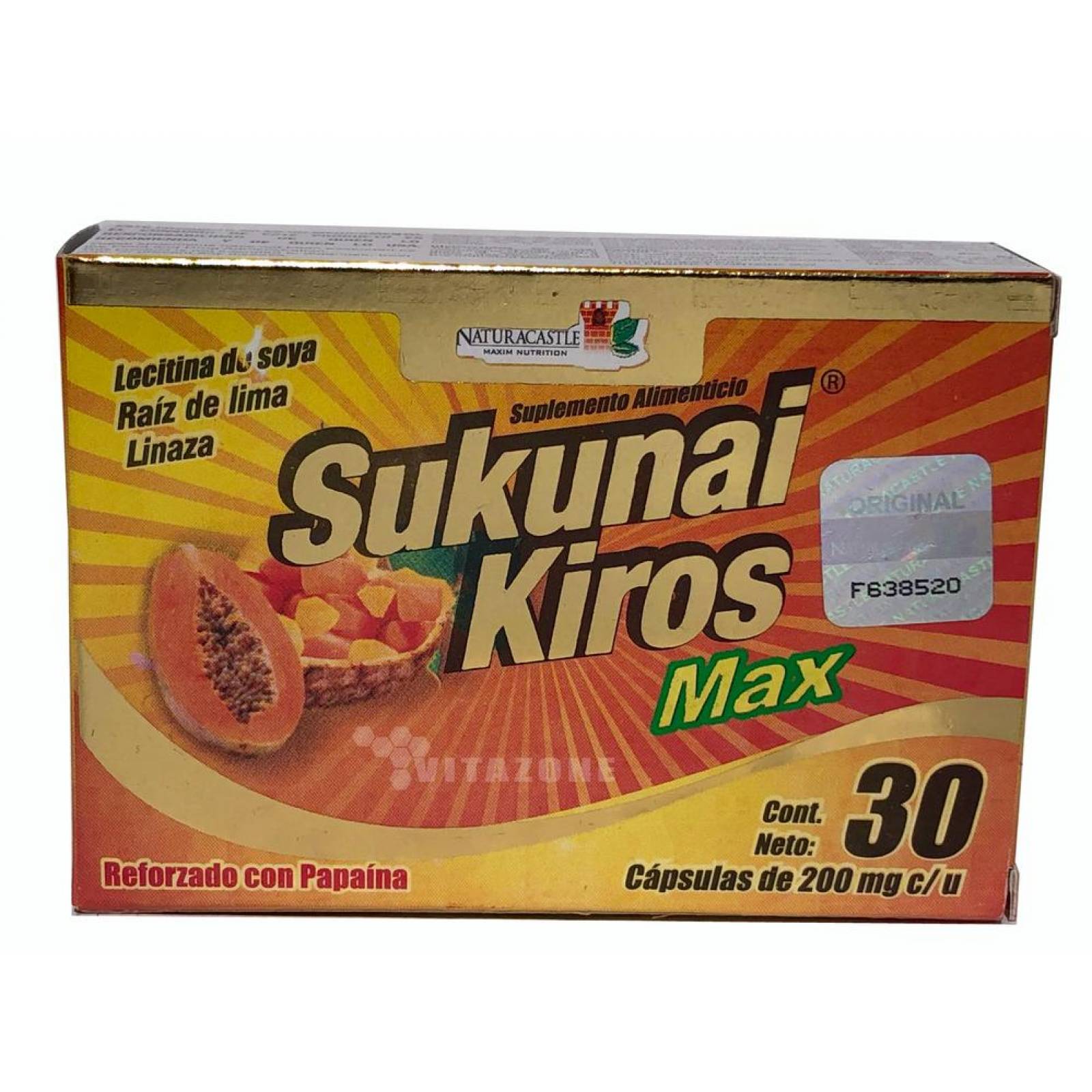 Sukunai Kiros MAX 30 cápsulas