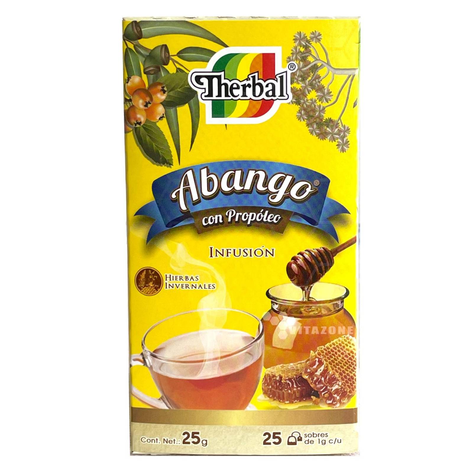 Té Abango con Propóleo 25 sobres Therbal (6 CAJAS) 
