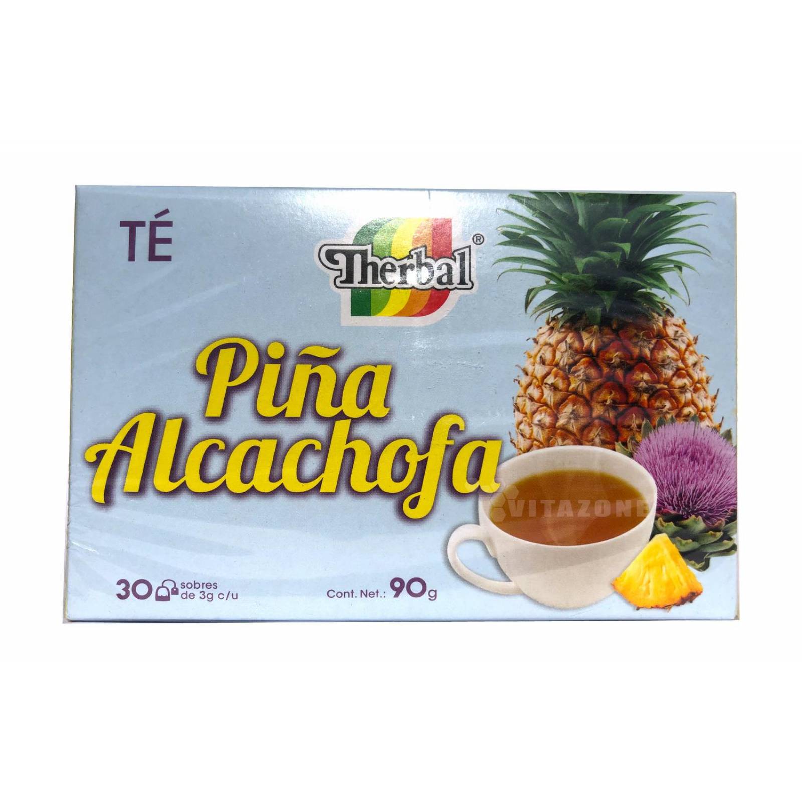Té de Piña Alcachofa 30 sobres Therbal 