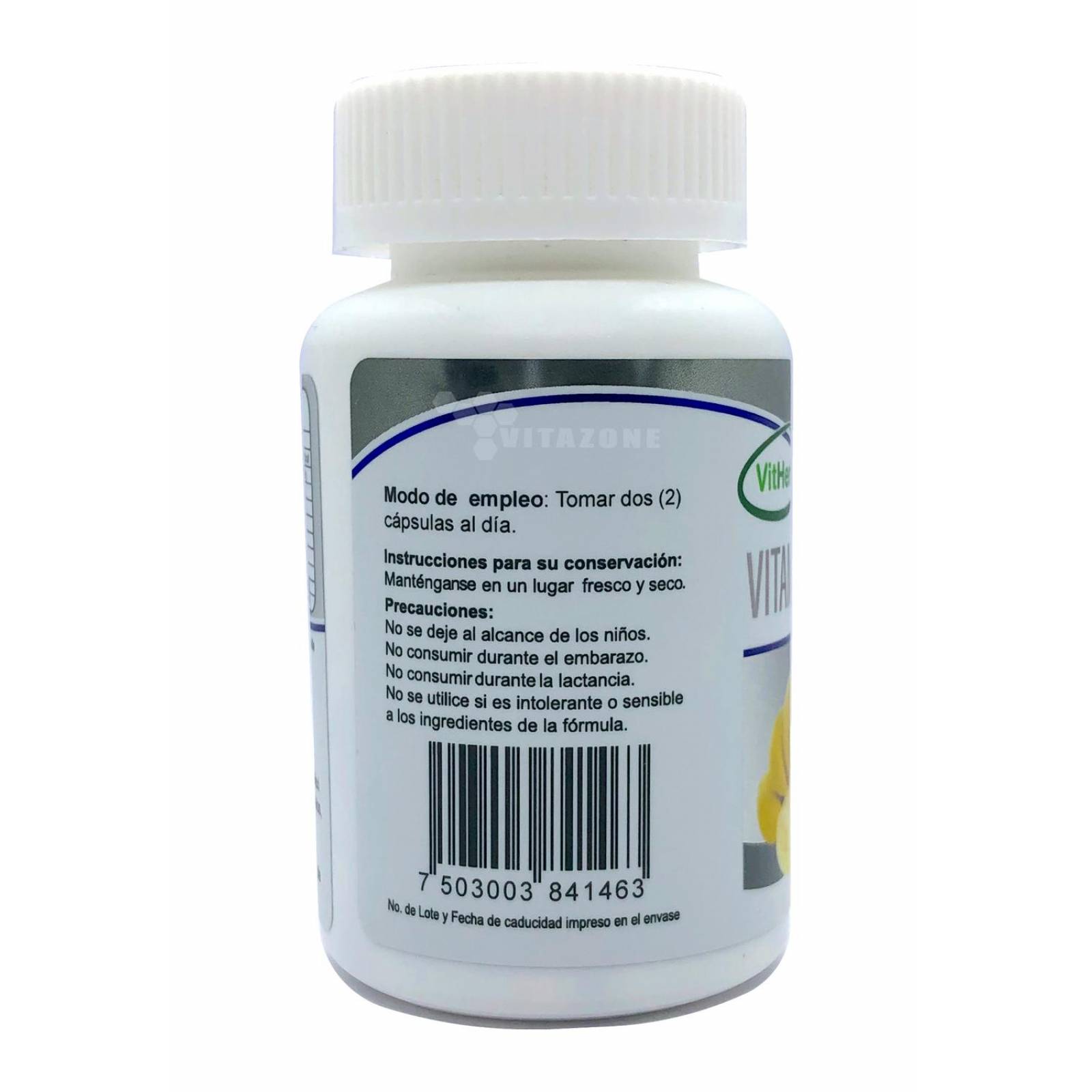 Vitamina K 60 cápsulas VitHerbal 