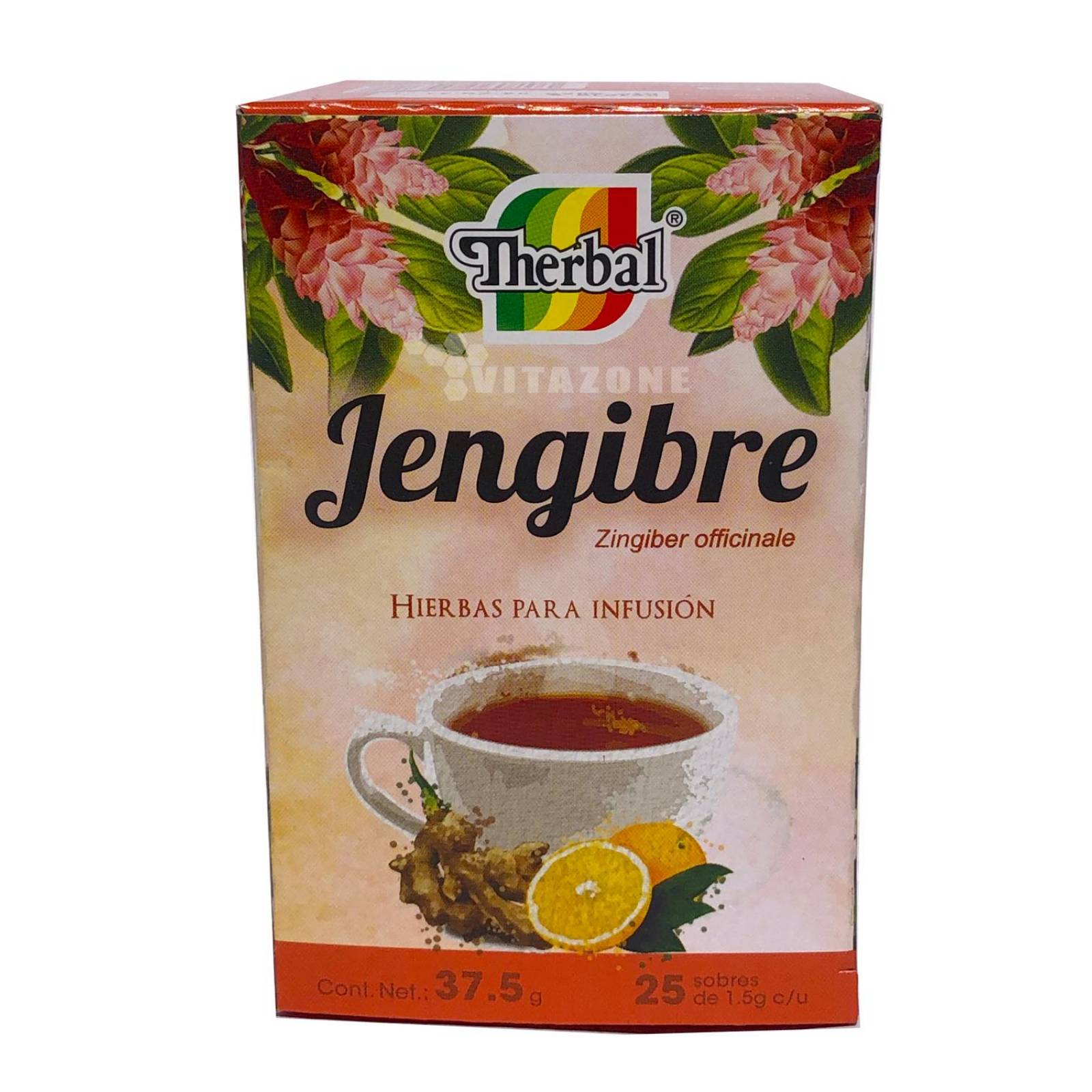 Té de Jengibre 25 sobres Therbal 