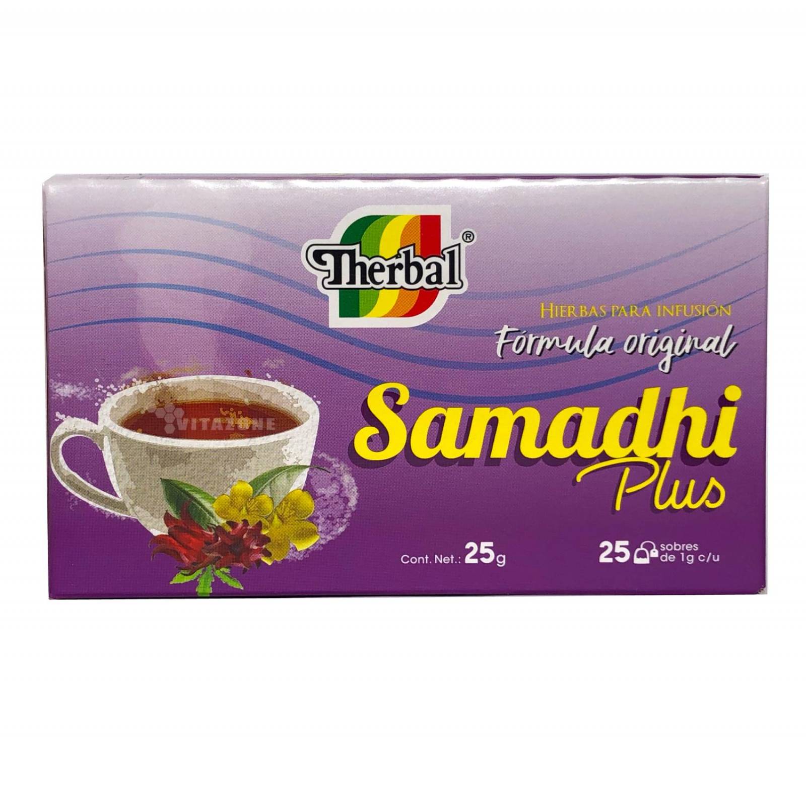 Té Samadhi Plus 25 sobres Therbal (6 CAJAS) 