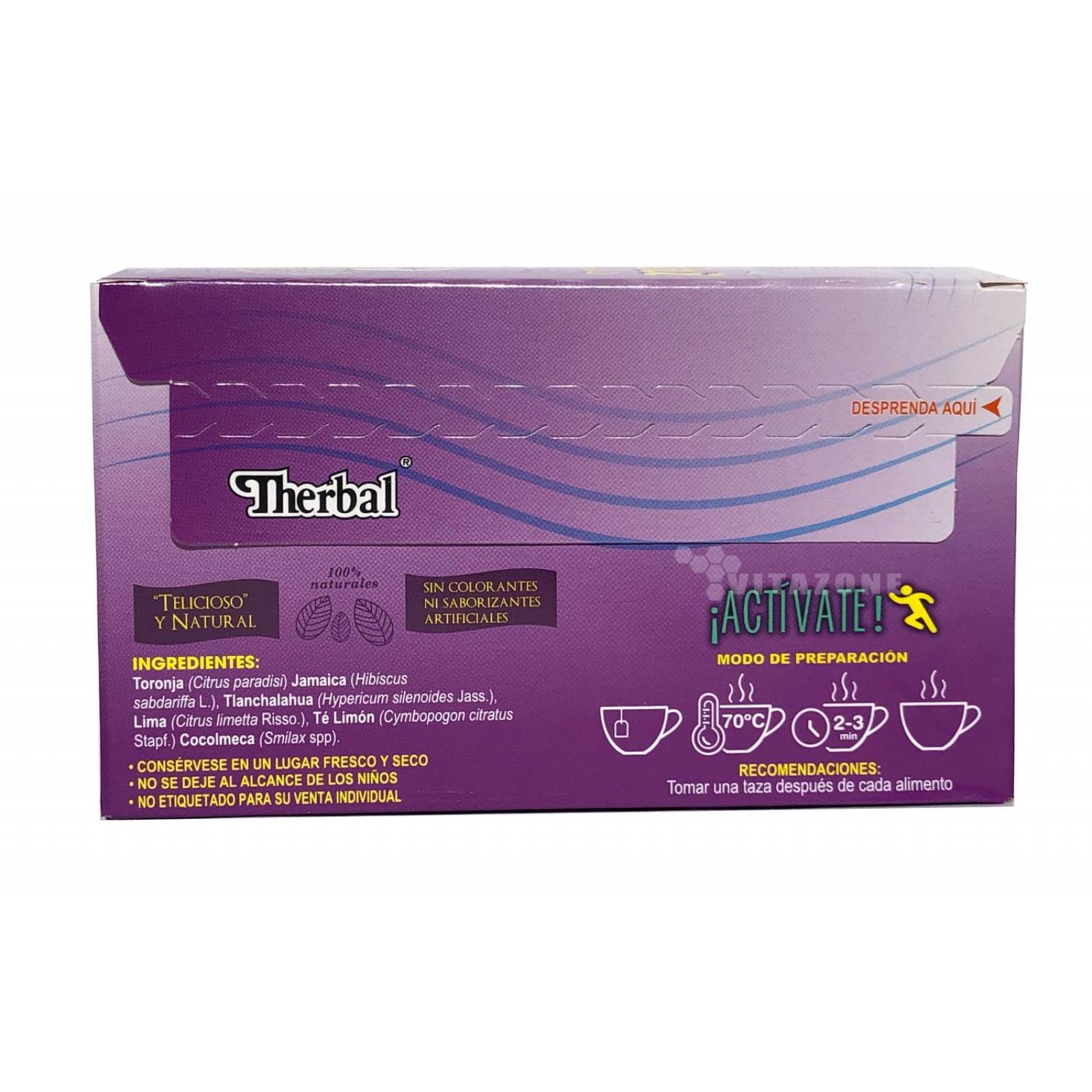 Té Samadhi Plus 25 sobres Therbal (6 CAJAS) 