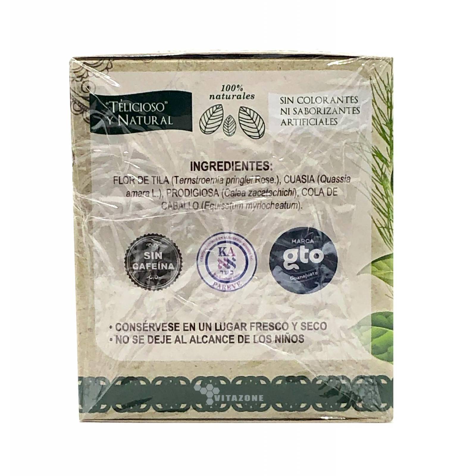 Indio Té 36 sobres Cuasia Cola Caballo Prodigiosa Therbal 