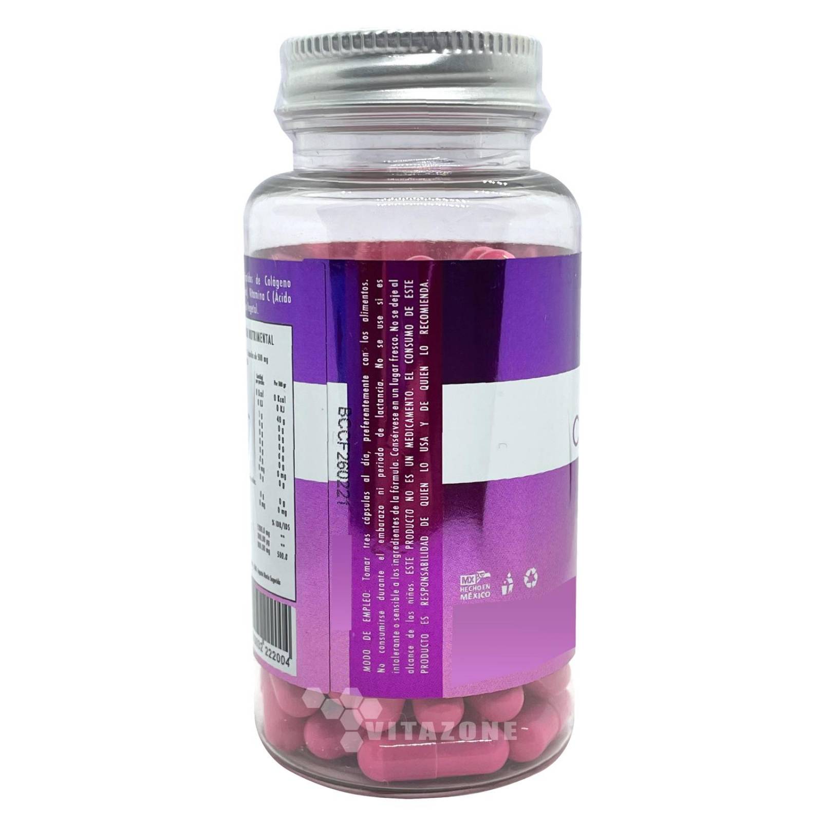 Biotina Colágeno Vitamina C 90 cápsulas Flow