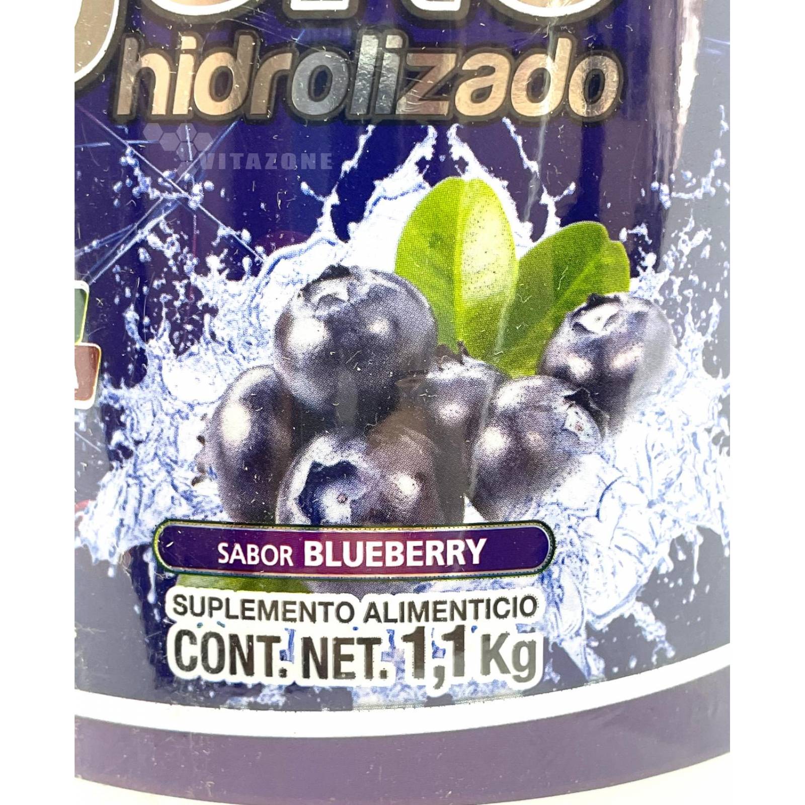 Colágeno Hidrolizado Glucosamina Biotina Blueberry 1.1 kg 