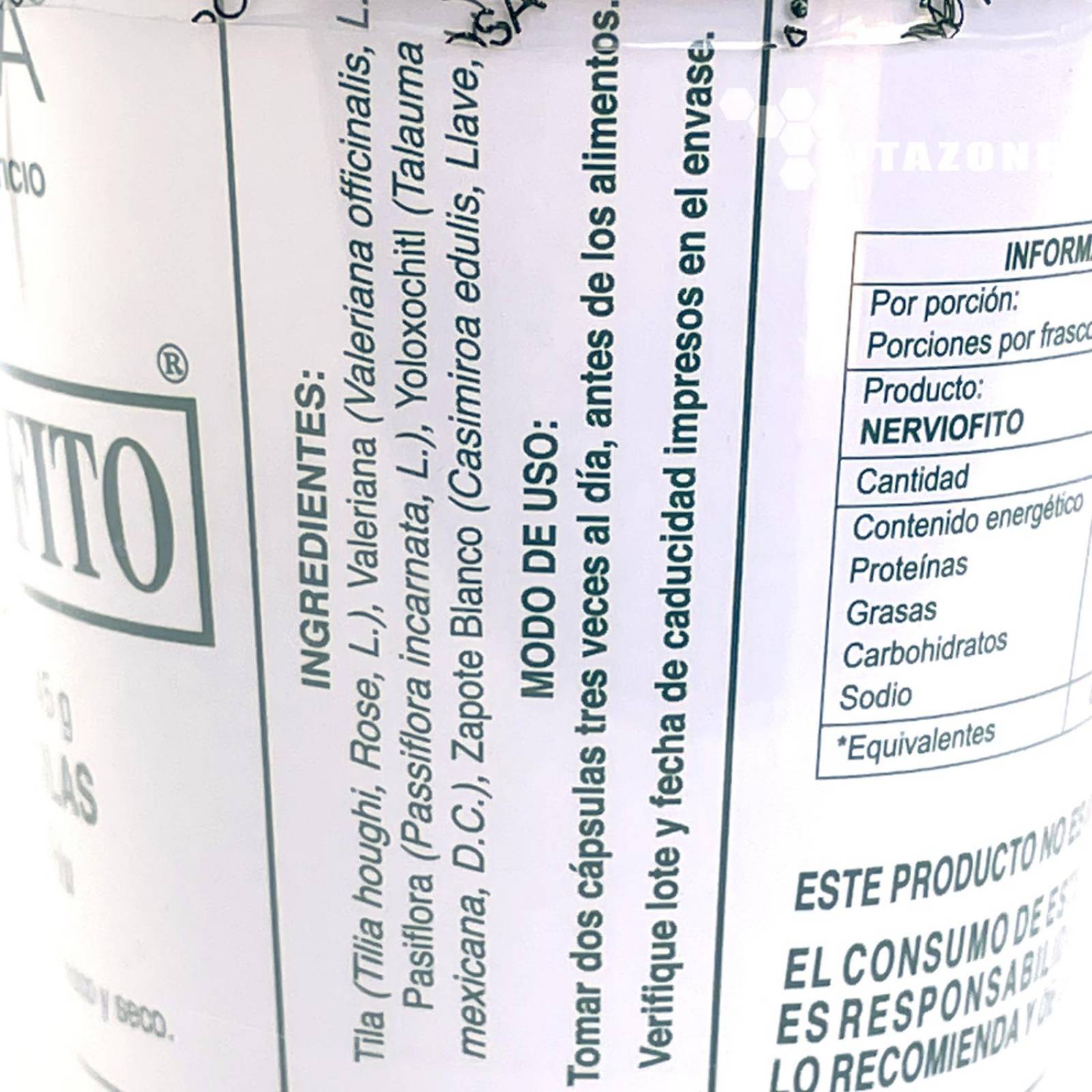 Nerviofito 150 cápsulas Prosa Valeriana Pasiflora Tila 