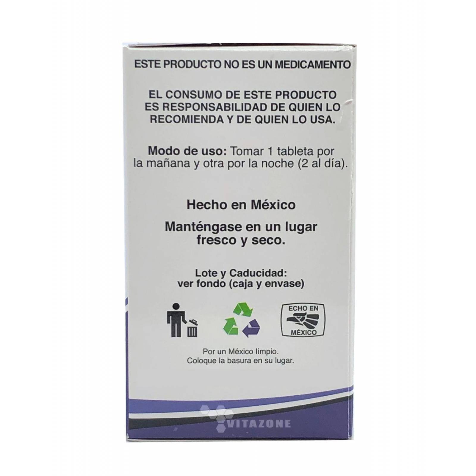 Colágeno Hidrolizado Sabor Uva 60 tabletas JAHV'S