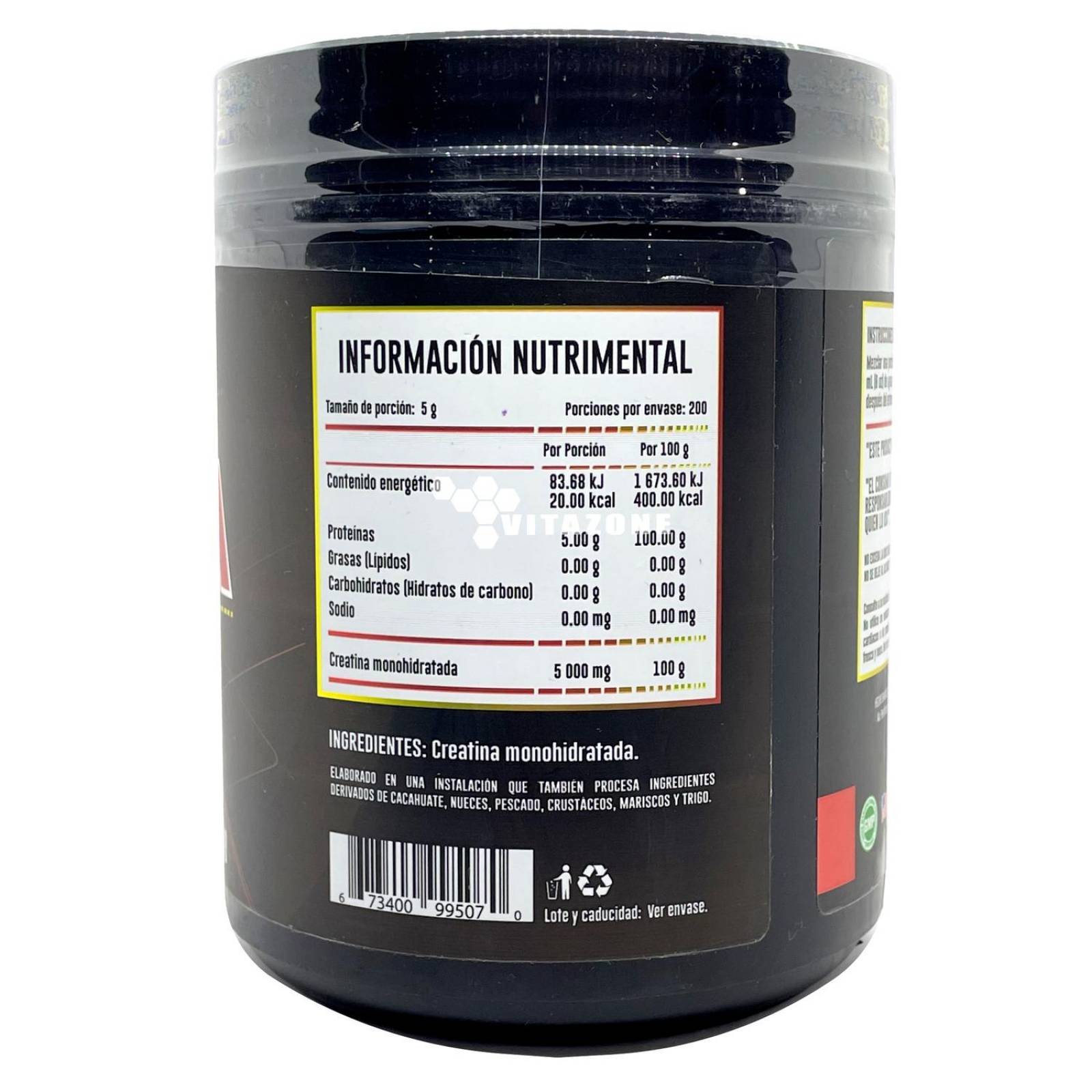Creatina Monohidratada 200 Serv. Advance Nutrition 1 kg