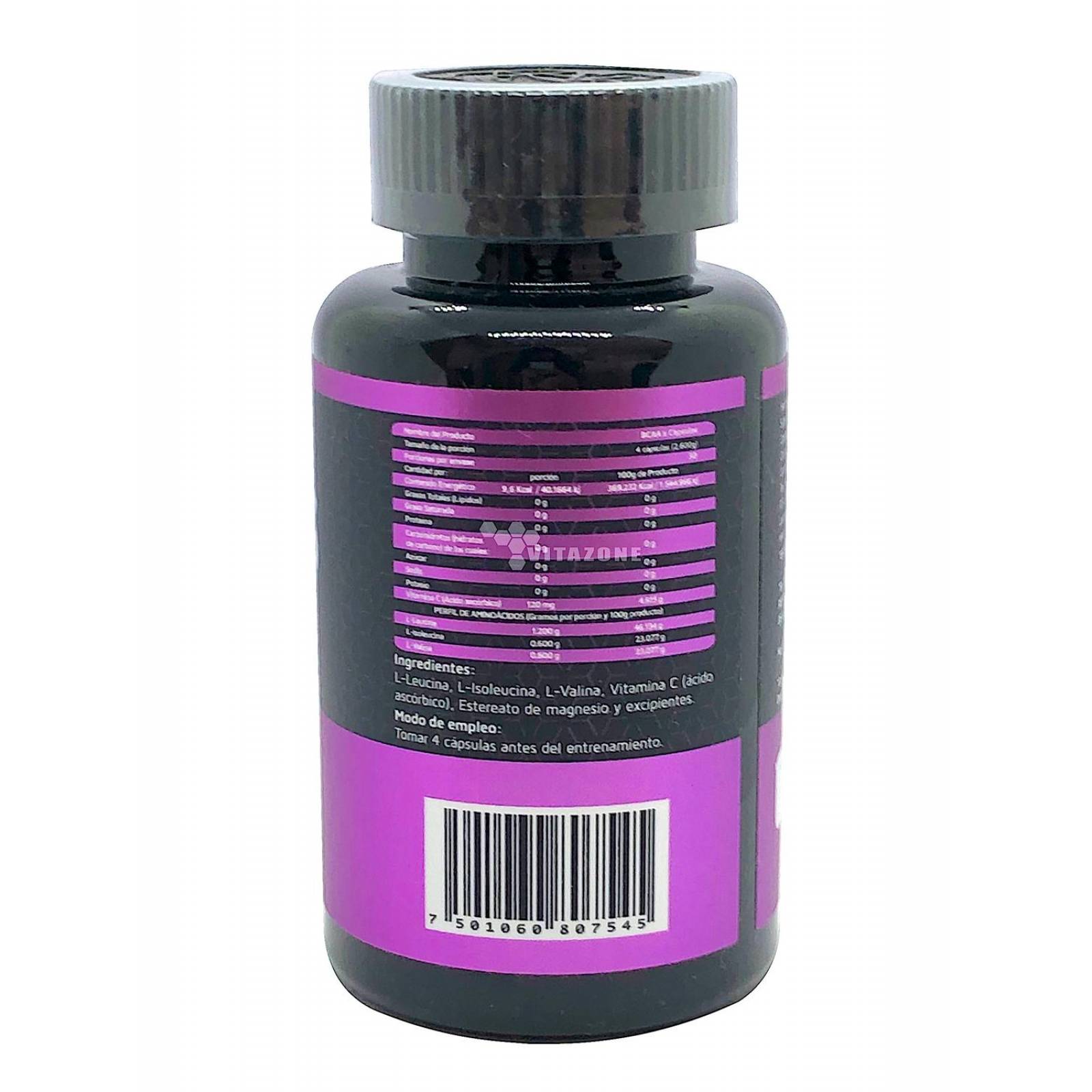 Bcaa's Aminoácidos 120 cápsulas High Power