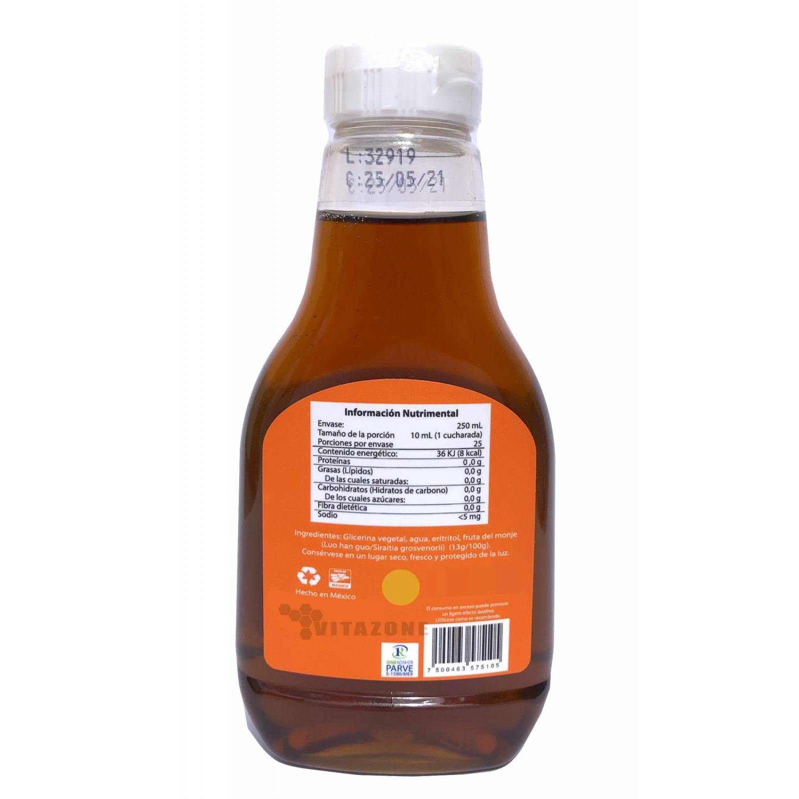 Miel Sabor Maple De Fruta Del Monje Sustituto De Azúcar 