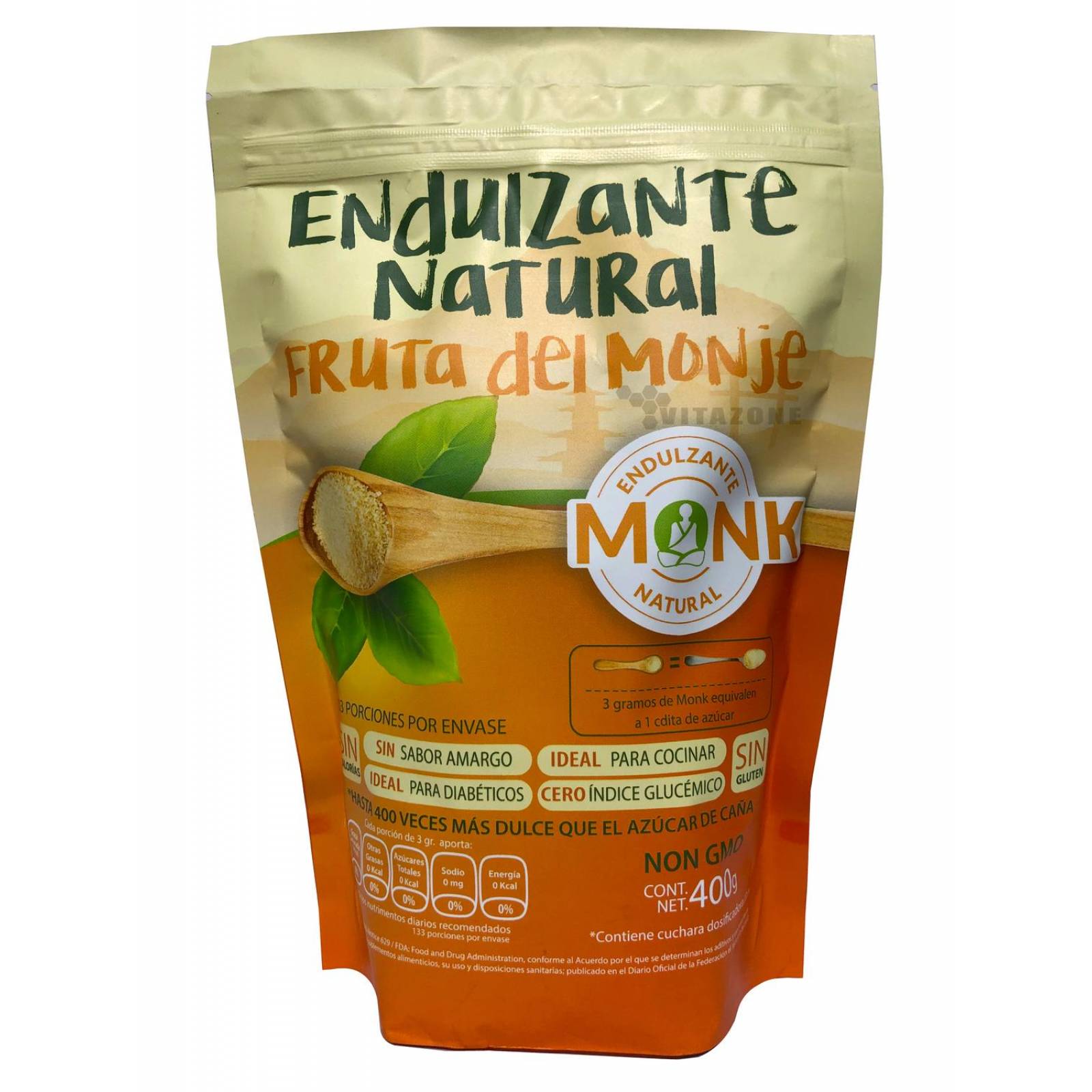 Fruta Del Monje Sustituto De Azúcar 400 gr 