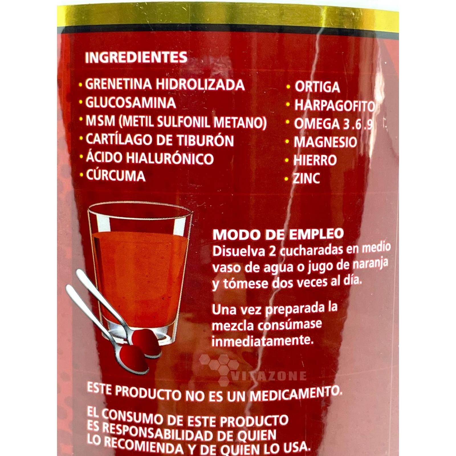 Reumoflex Golden Red Frutos Rojos 1.1 kg Ypenza 