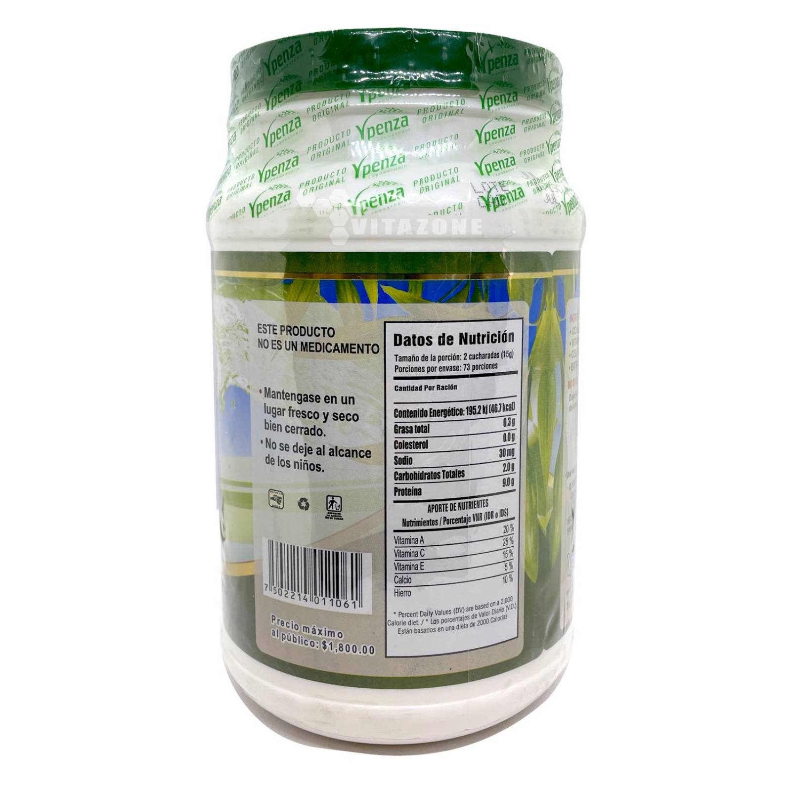 Colágeno Hidrolizado Limon 1.1 kg Ypenza 