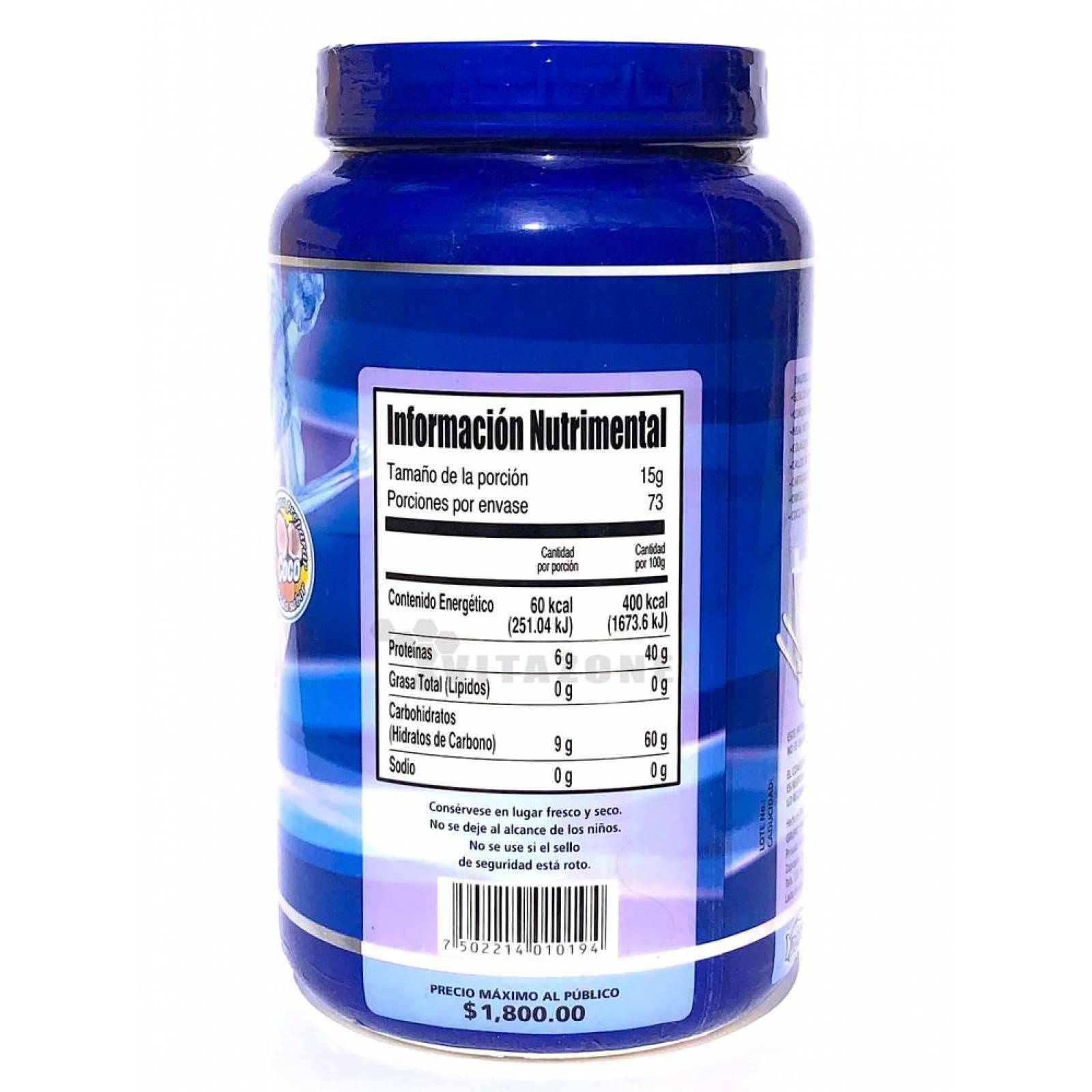 Glucosamina Reumoflex Sabor Coco 1100 g Ypenza. 