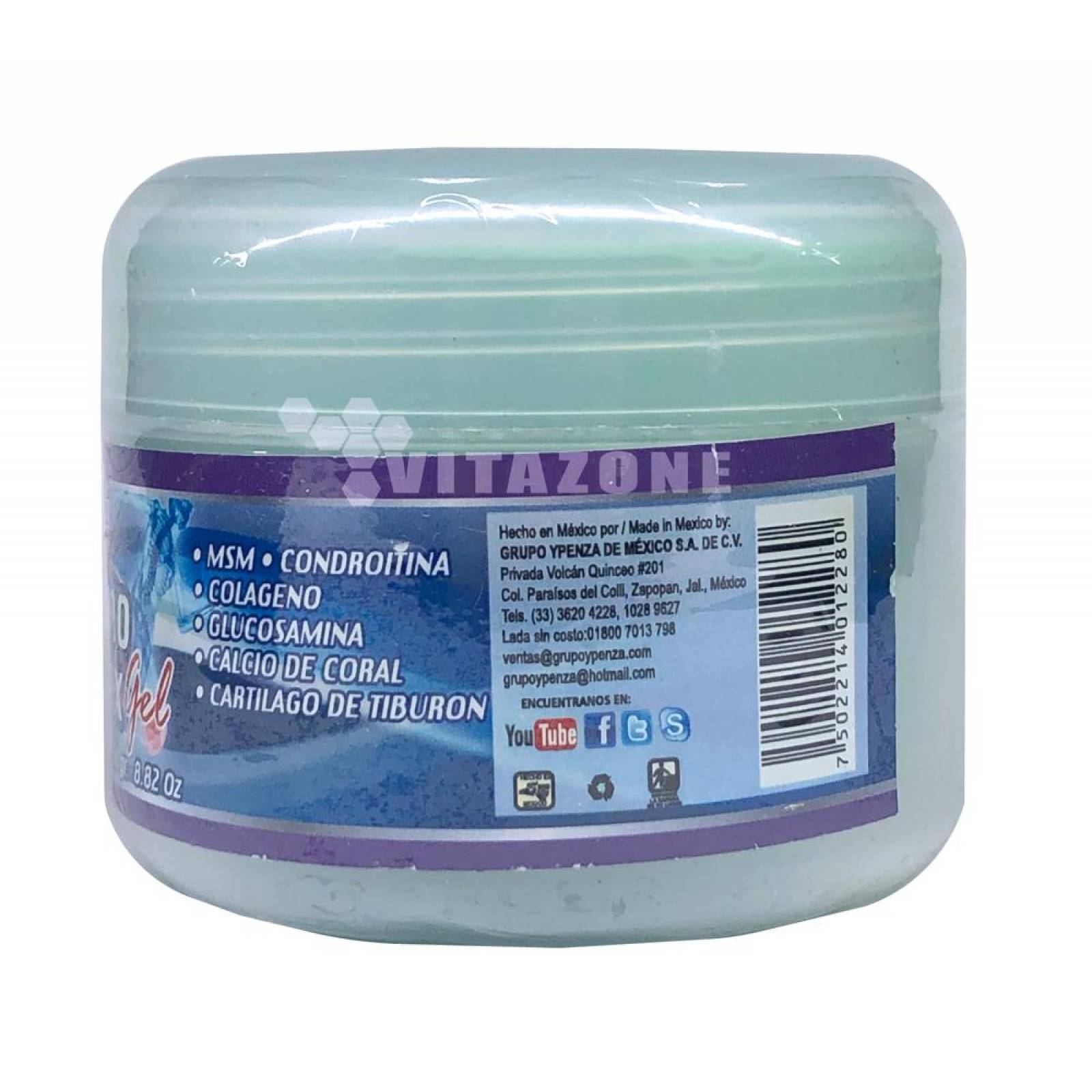 Reumoflex Gel 250 grs Glucosamina en Gel. 
