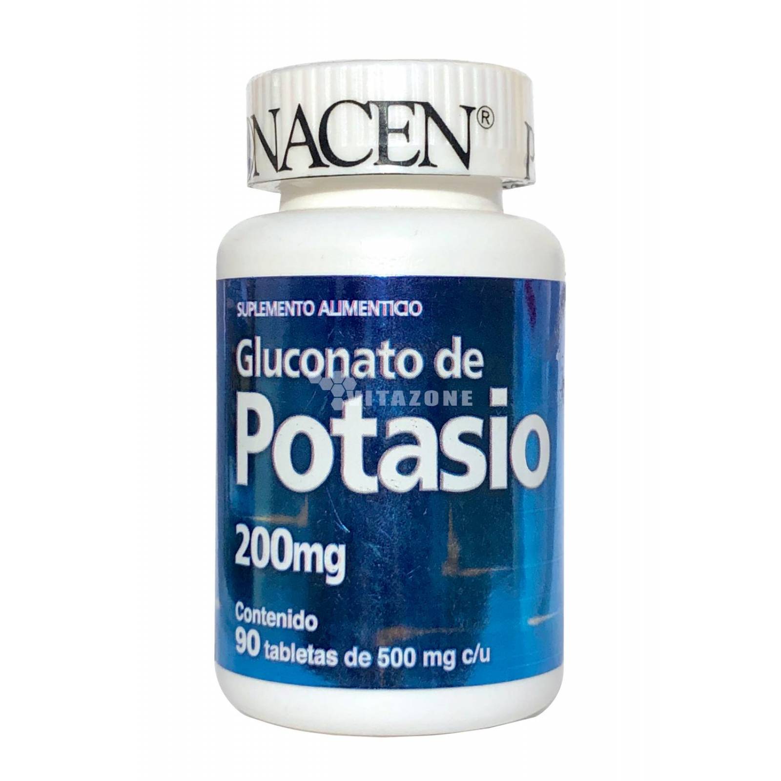 Gluconato de Potasio, Magnesio y Zinc Pronacen (3 frascos) 