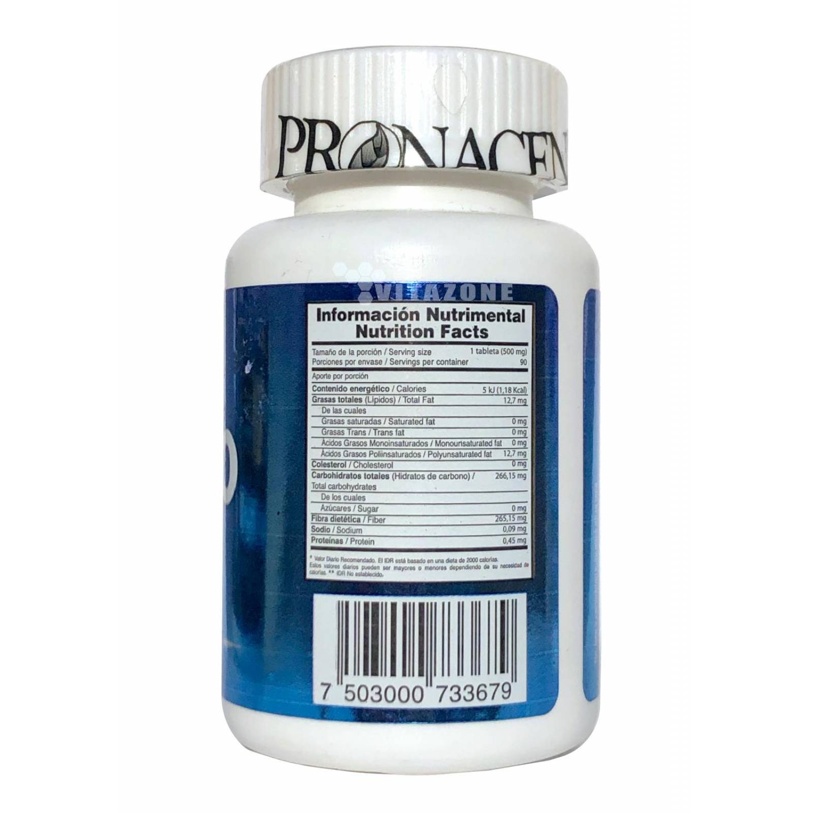 Gluconato de Potasio, Magnesio y Zinc Pronacen (3 frascos) 