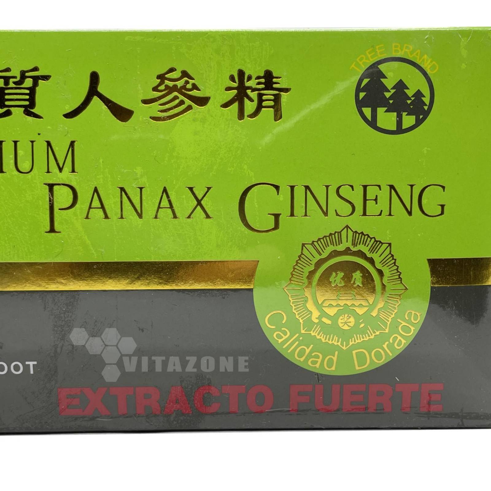 Ginseng Panax Premium 10 Frascos De 10 ML Tree Brand 
