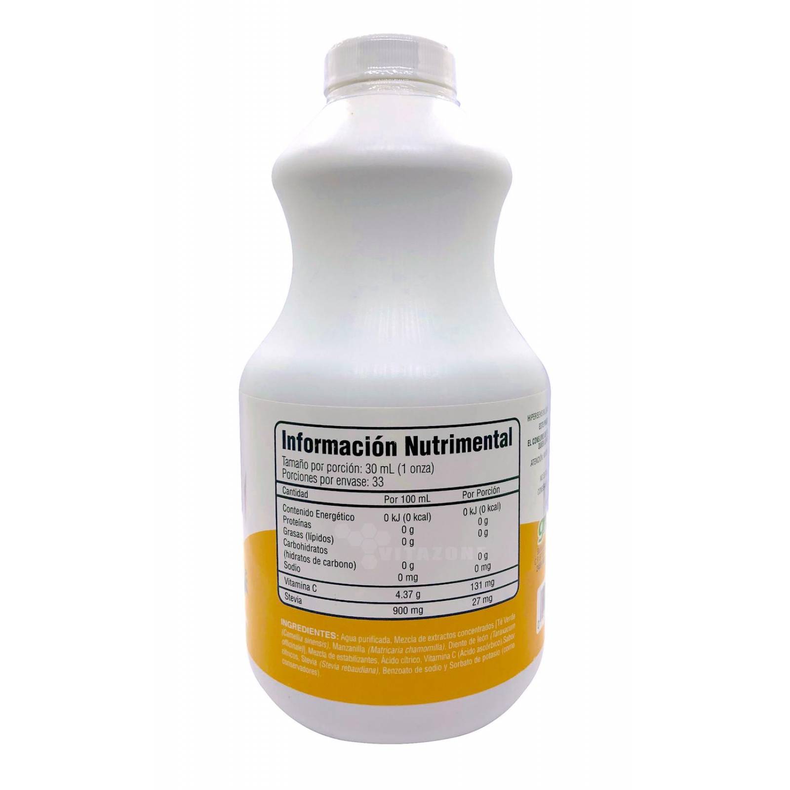 Manzanilla Diente de Leon Té verde 3x3 Vitamina C bebida 