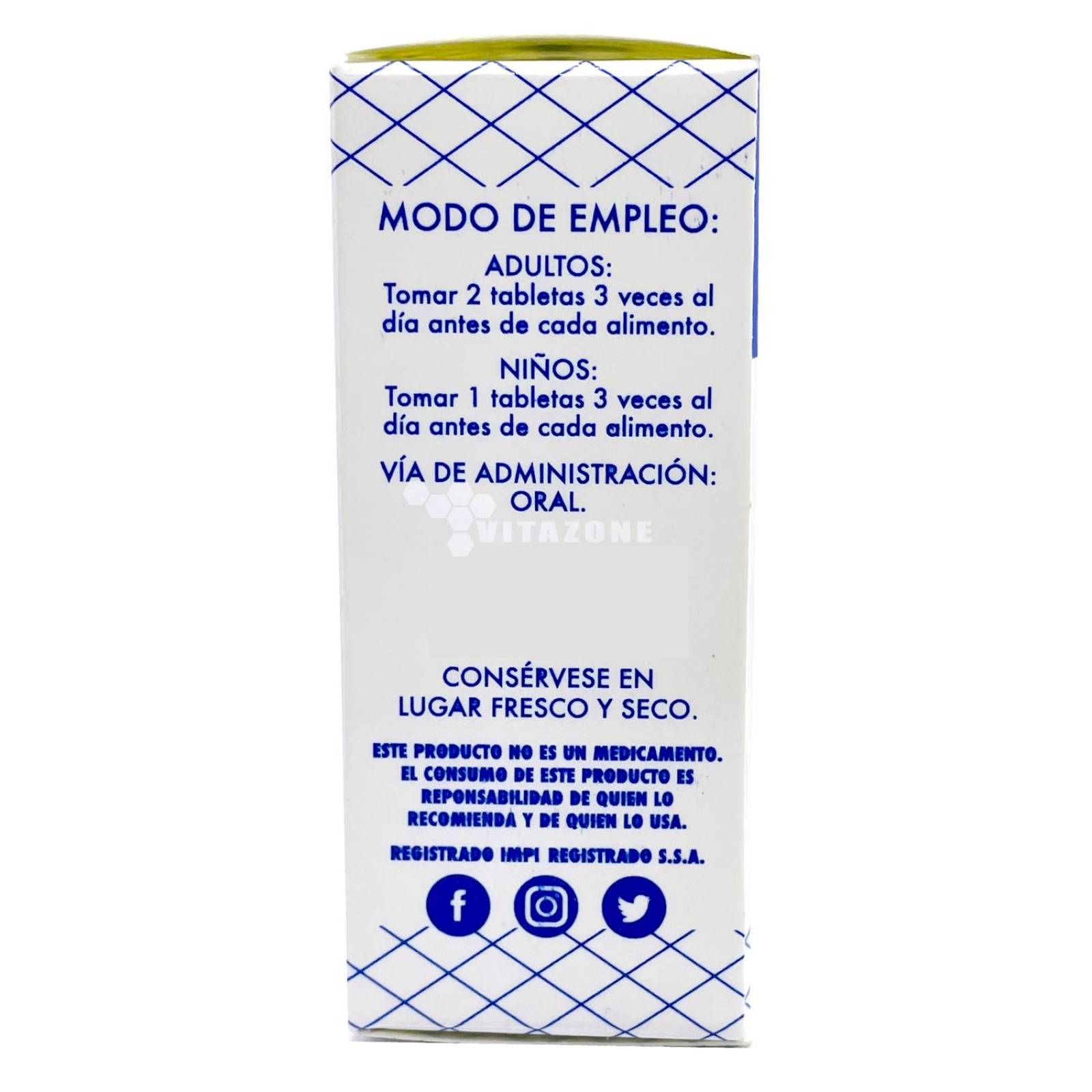 Hiel de Toro Vitaminada 30 tabletas 