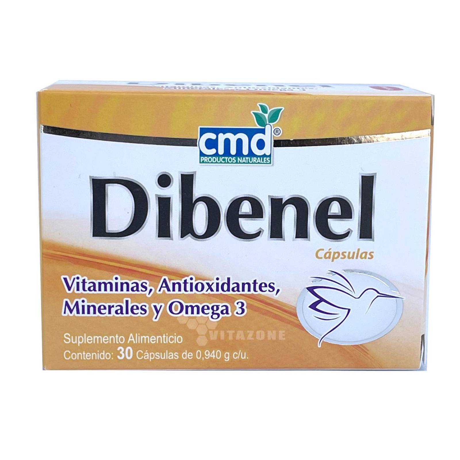 Dibenel multivitaminico Antioxidantes Omega 30 cáps 