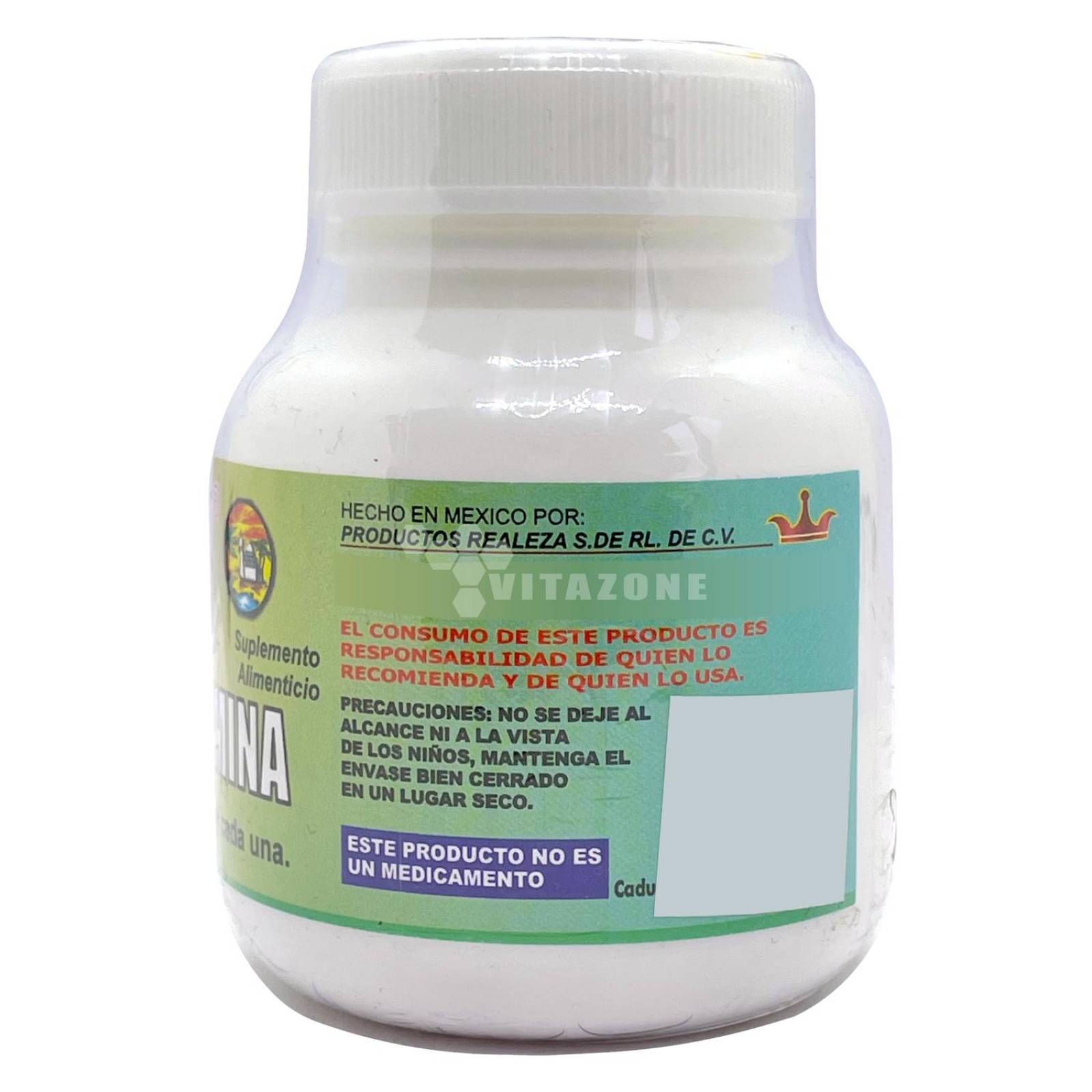 Vitamina B12 Cianocobalamina 30 capletas de 100 mg Riket 