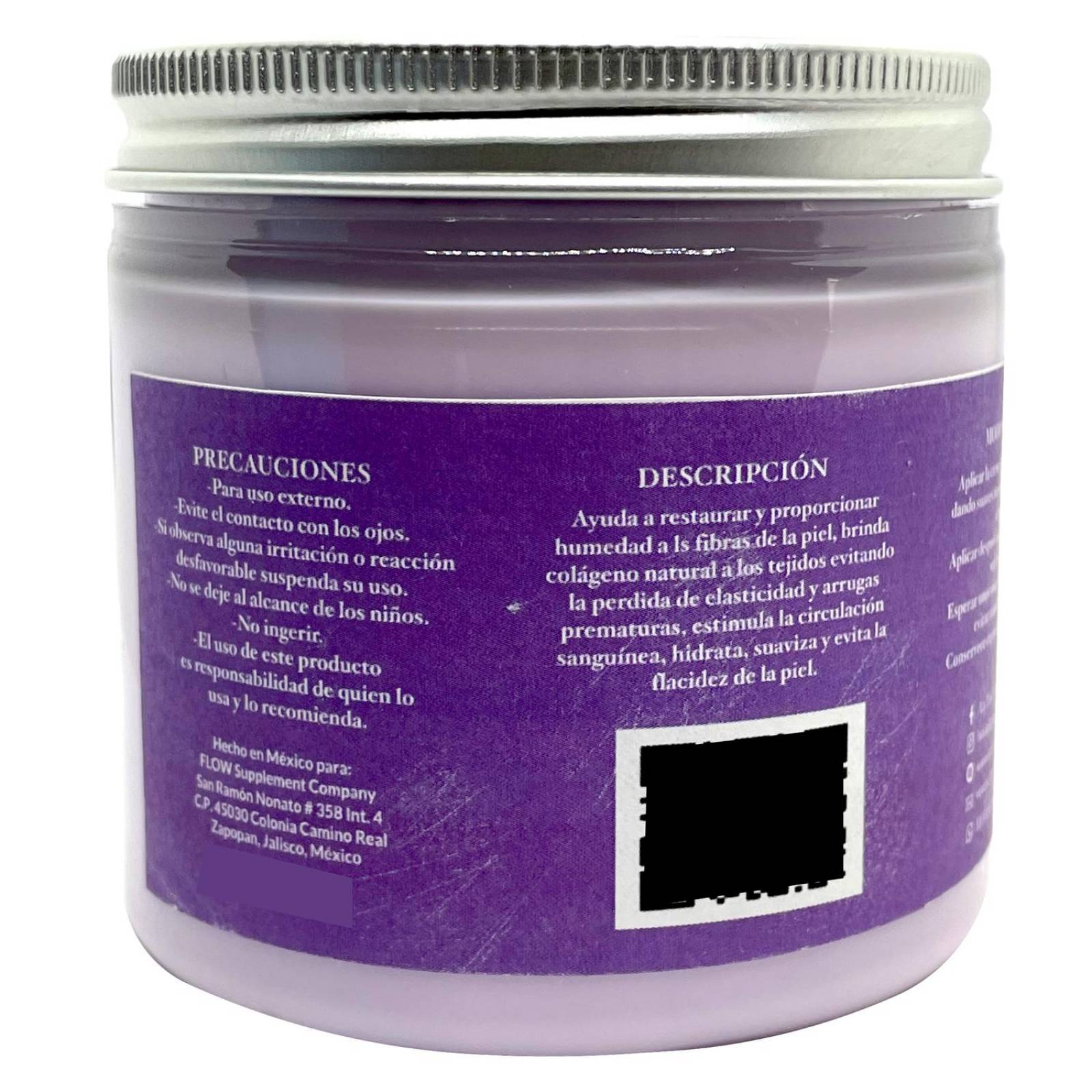 Crema Corporal de Colágeno Orquídeas 240 grs Tía Silvia 