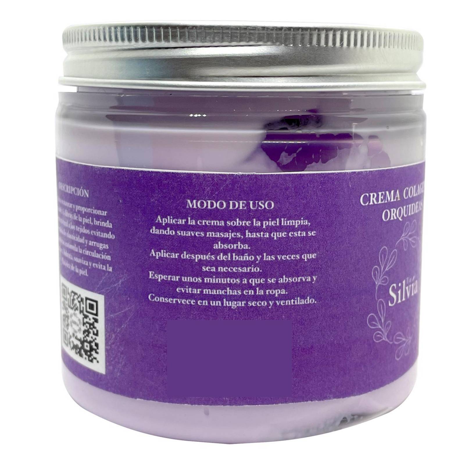 Crema Corporal de Colágeno Orquídeas 240 grs Tía Silvia 