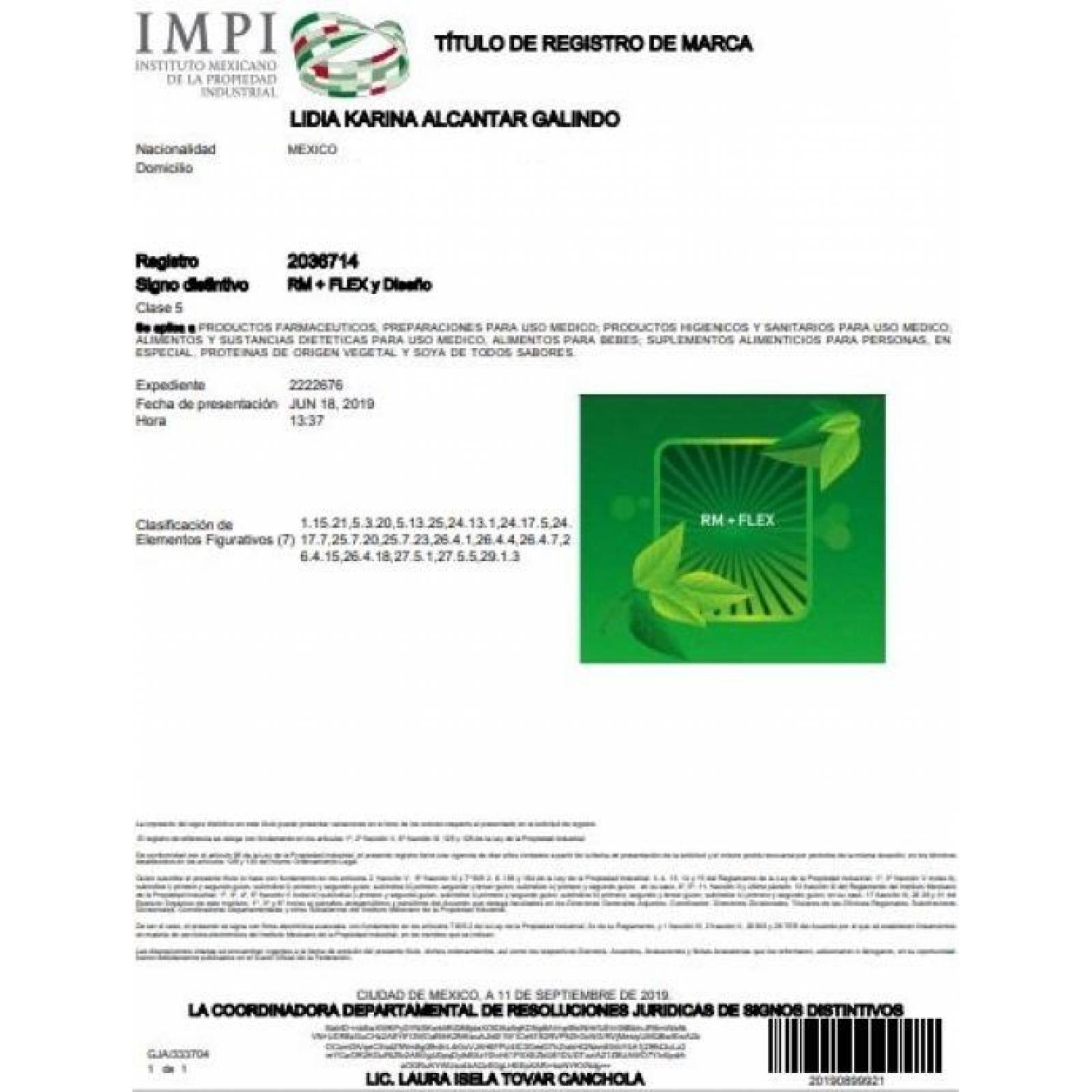 RM+FLEX 30 capletas Fórmula Original Joy Natura