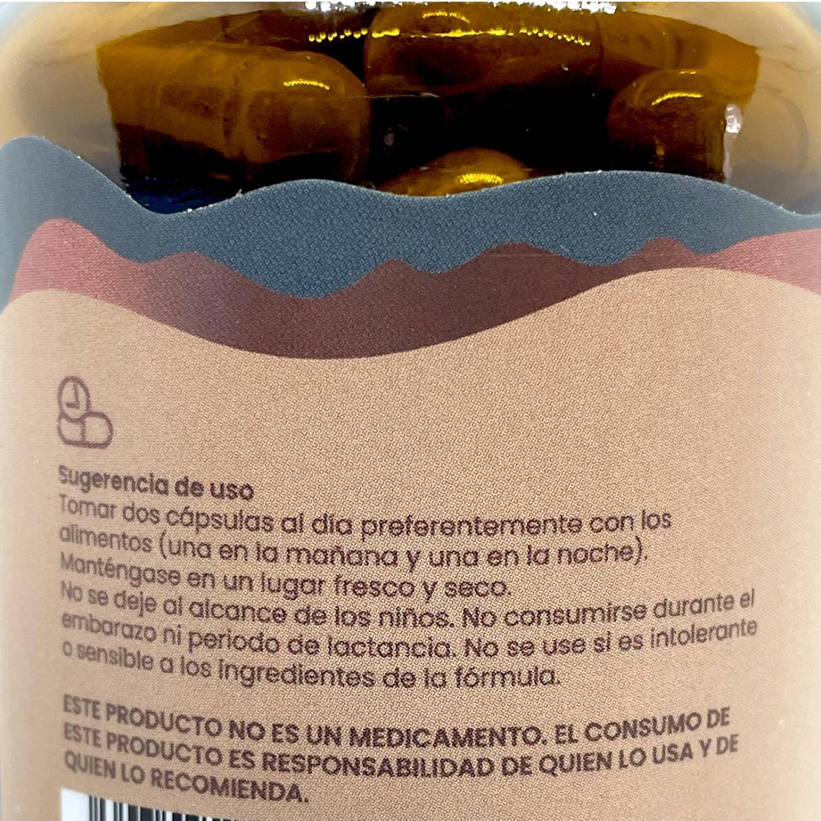 Pasiflora, Valeriana, Ashwagandha, Hongo Reishi 100 caps TIBET 