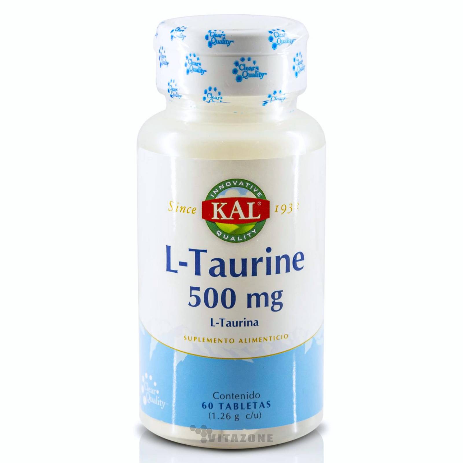 Taurina 60 tabletas KAL L-Taurine 