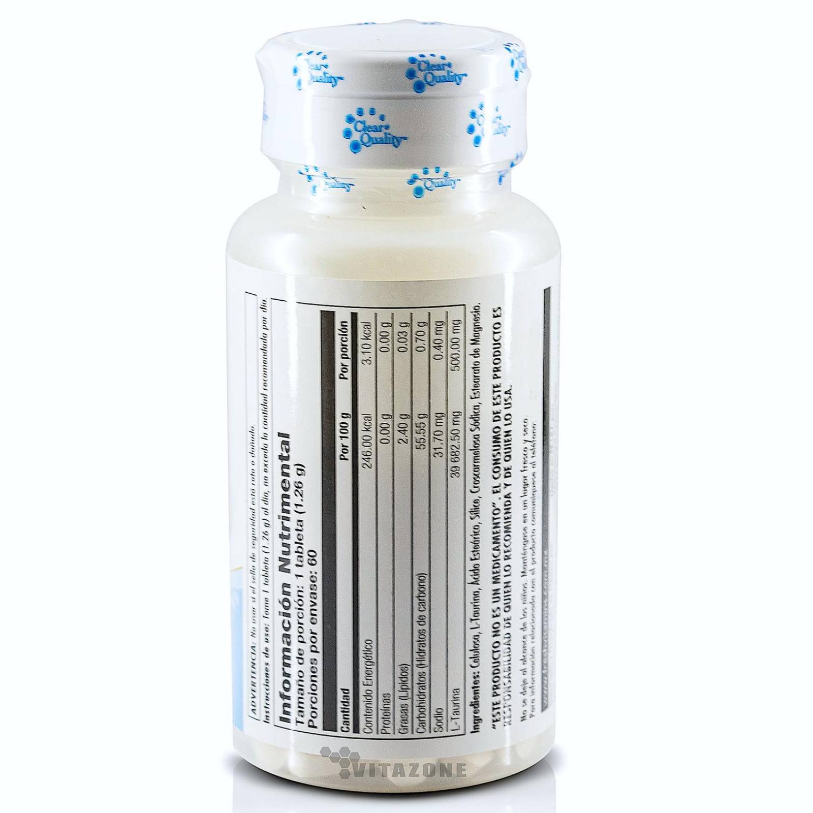 Taurina 60 tabletas KAL L-Taurine 