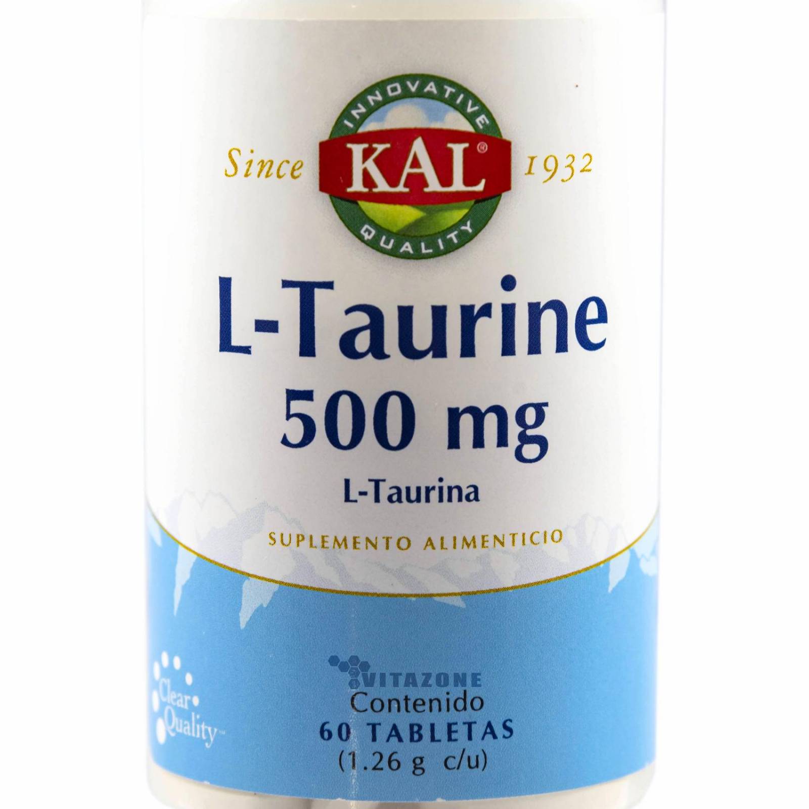 Taurina 60 tabletas KAL L-Taurine 