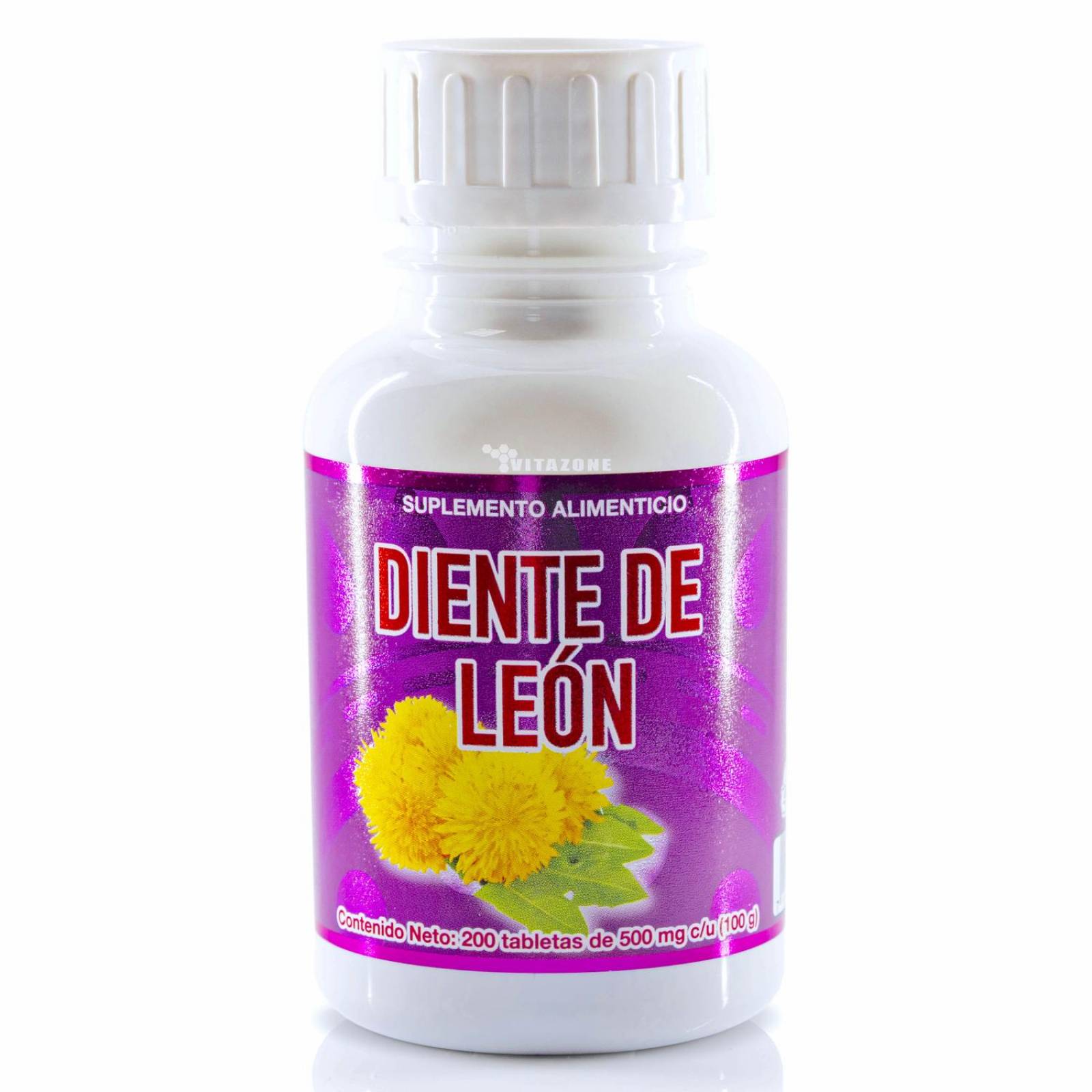 Diente de León 200 tabletas 500 mg 