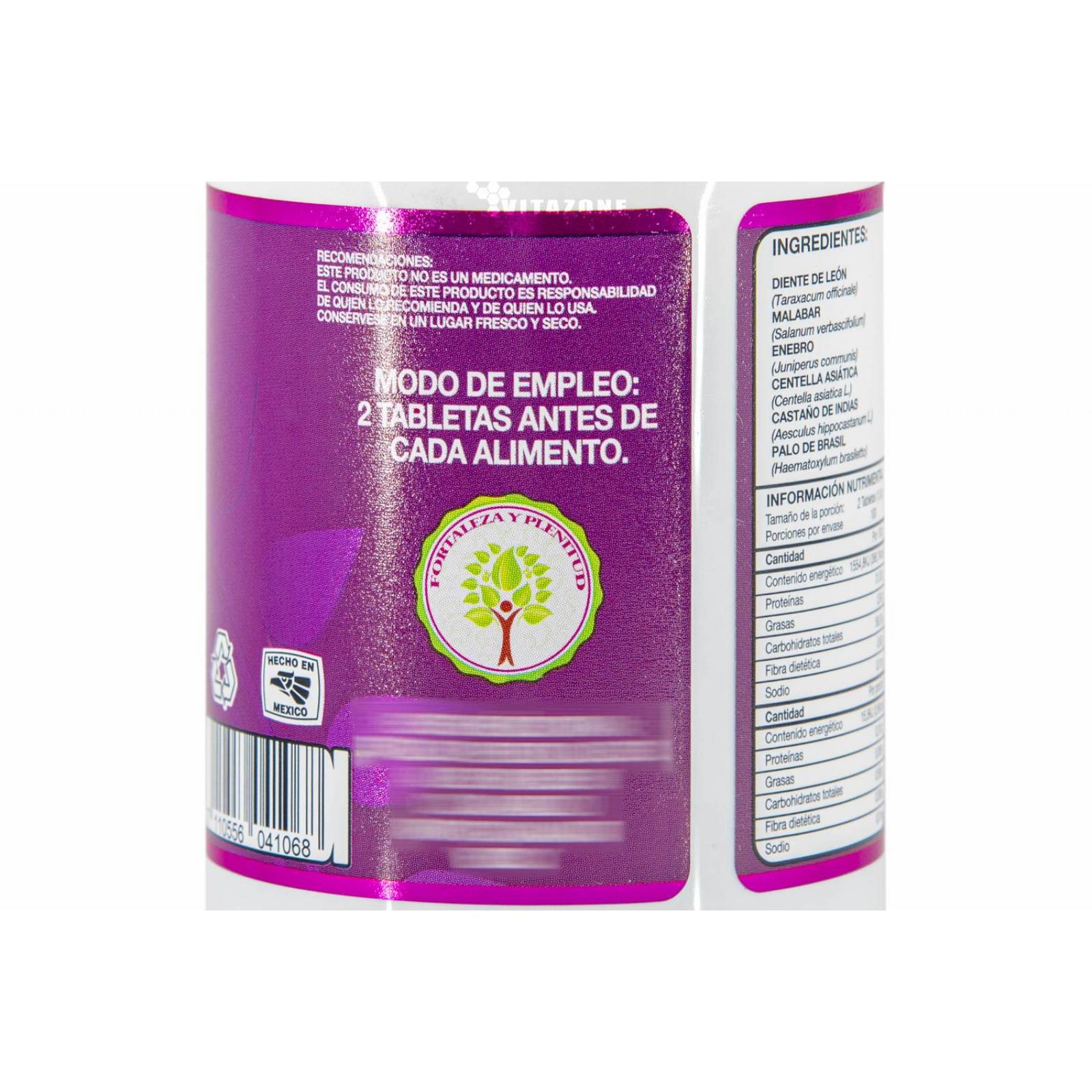 Diente de León 200 tabletas 500 mg 