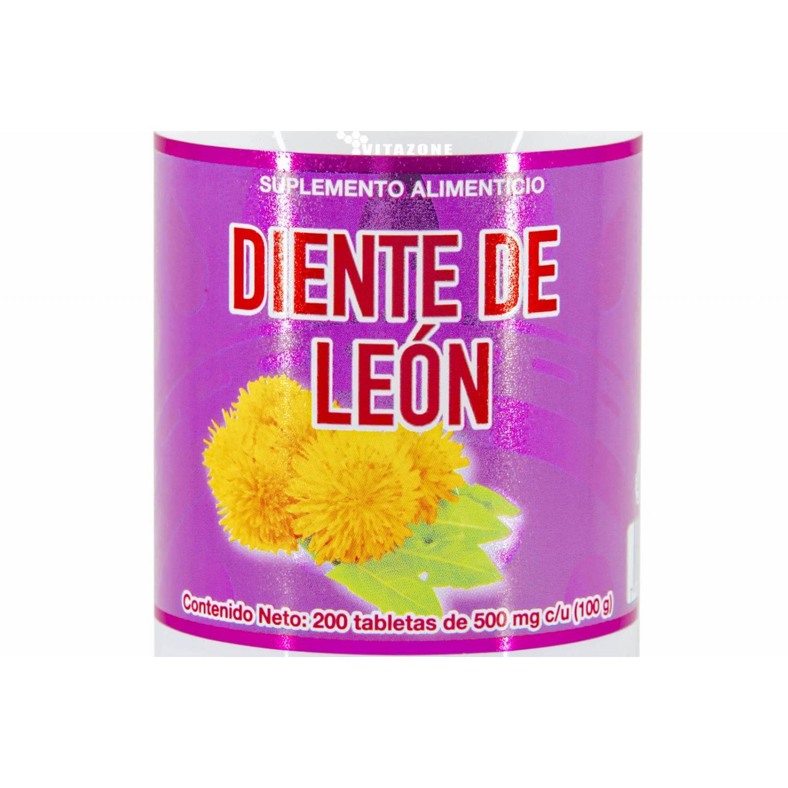 Diente de León 200 tabletas 500 mg 